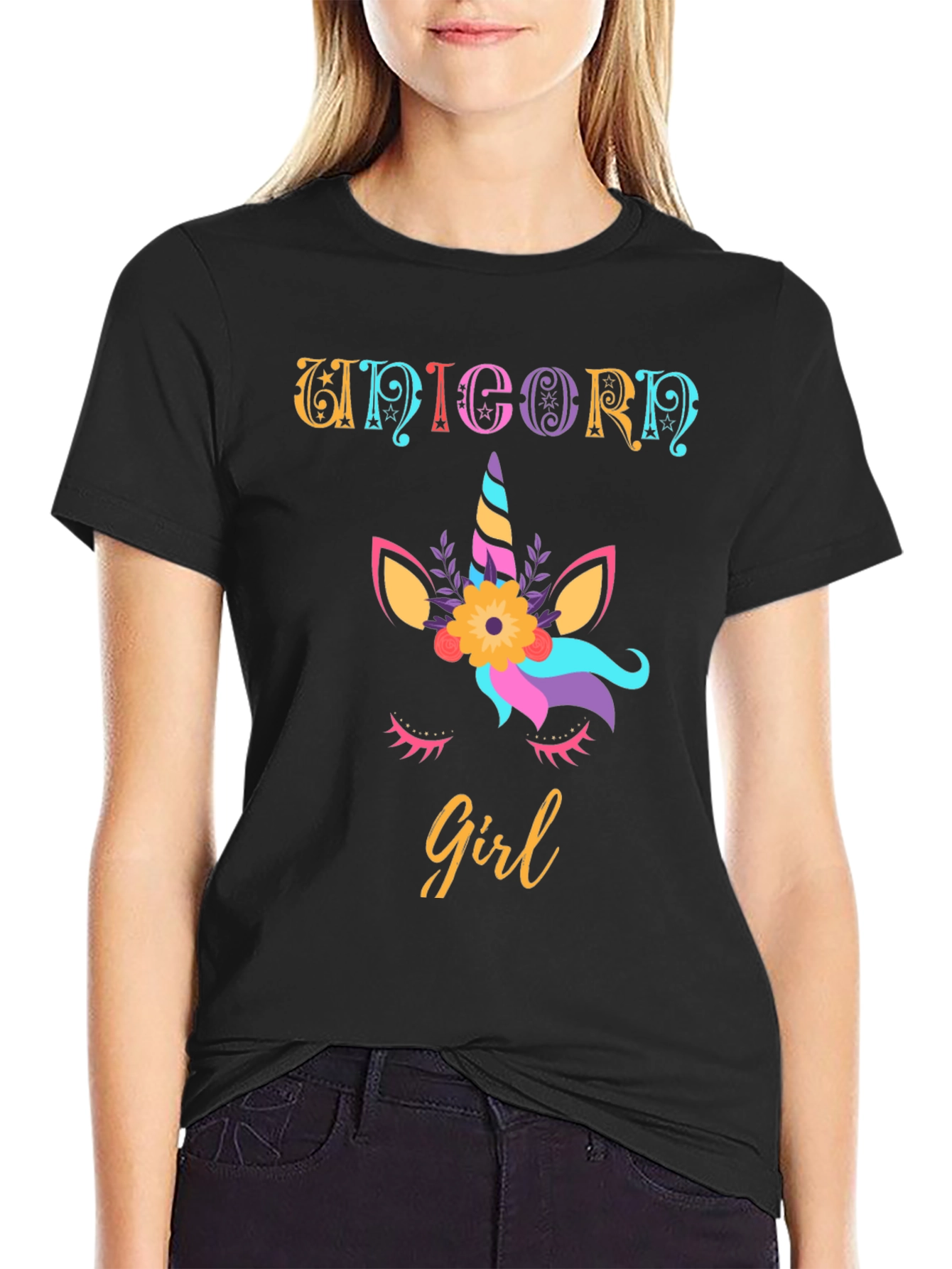 Unicorn Girl Graphic Tee