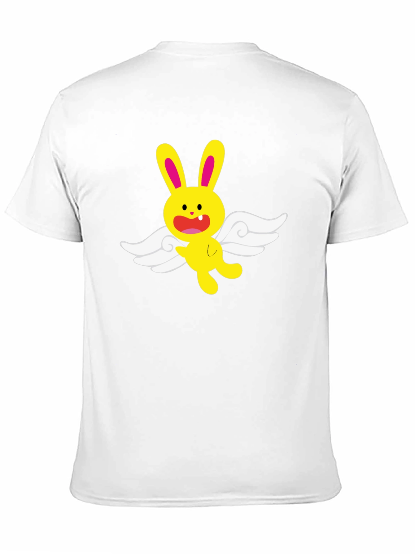 Bunny Angel Graphic Tee - Soft Cotton Blend