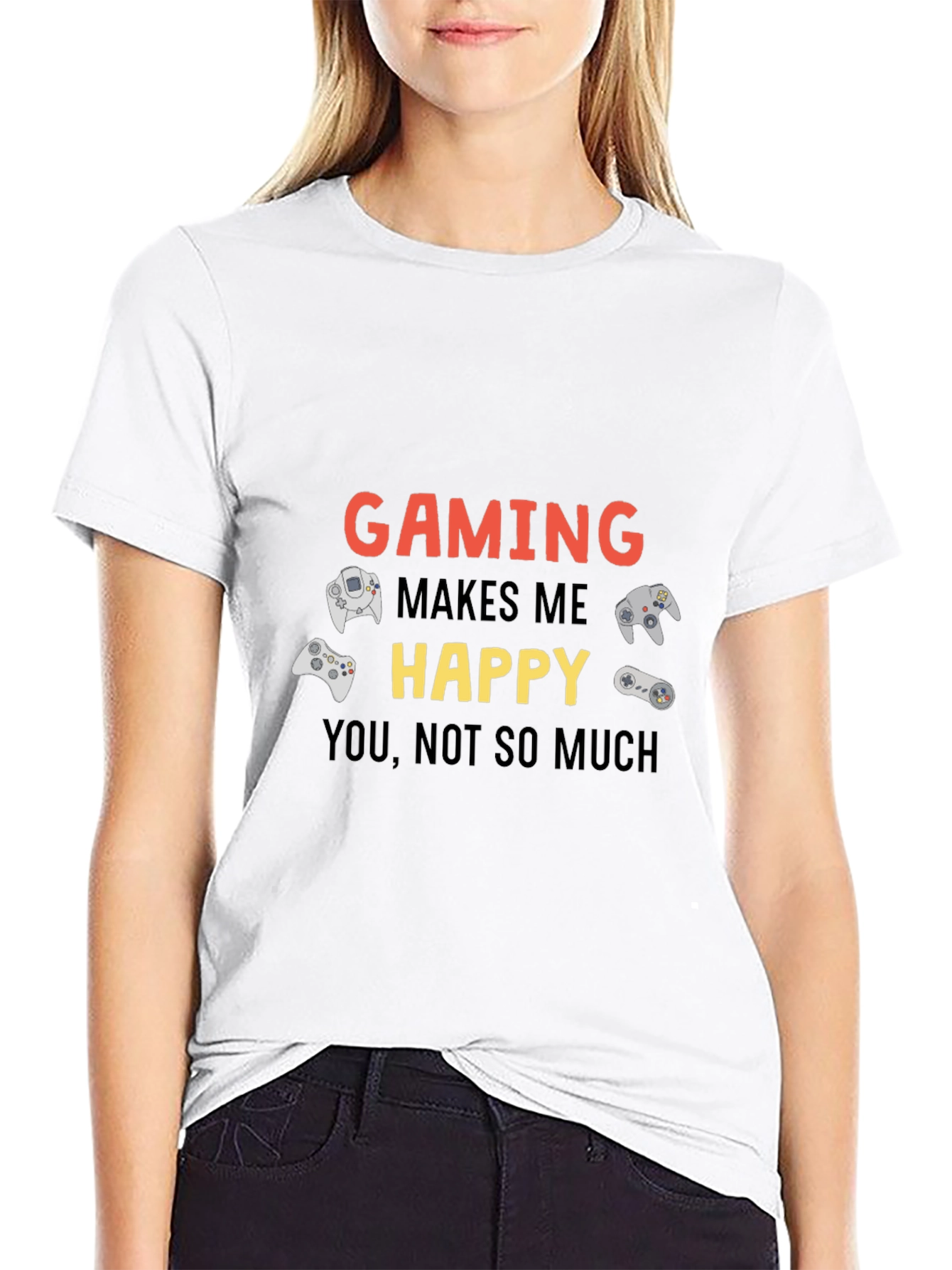 Gaming Makes Me Happy T-Shirt