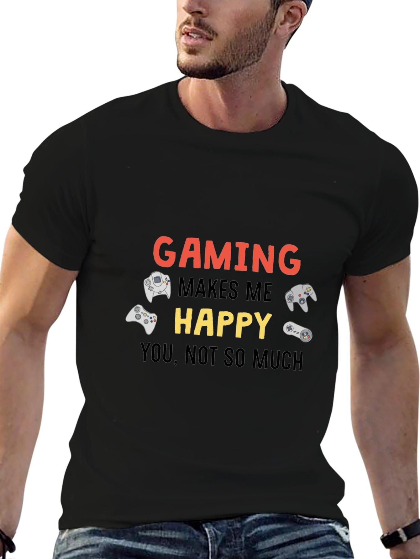 Gaming Makes Me Happy T-Shirt