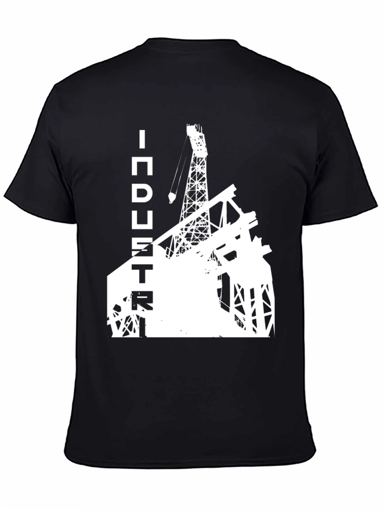 Industry Derrick Graphic Tee - Black