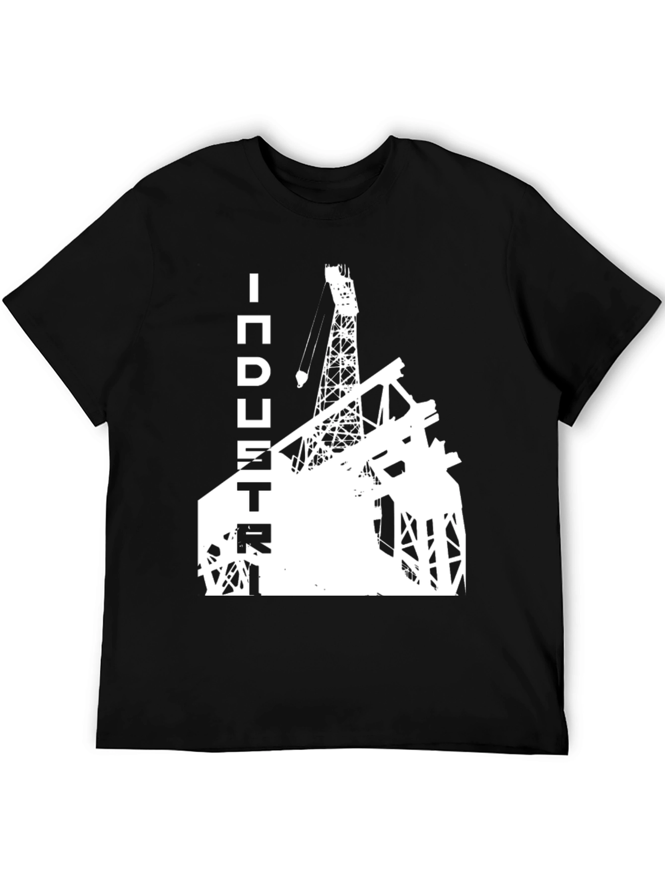 Industry Derrick Graphic Tee - Black