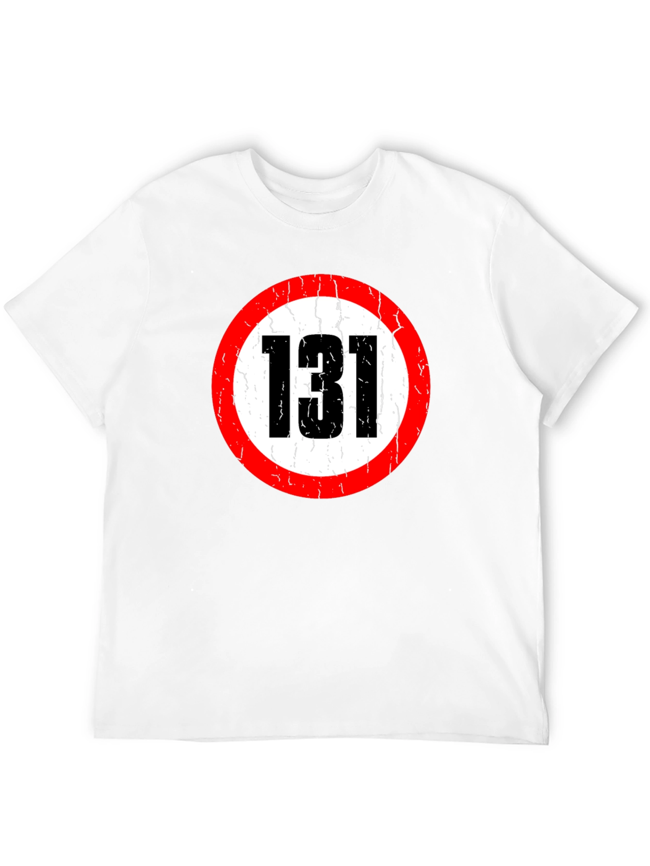 131 Circle Graphic Black T-Shirt
