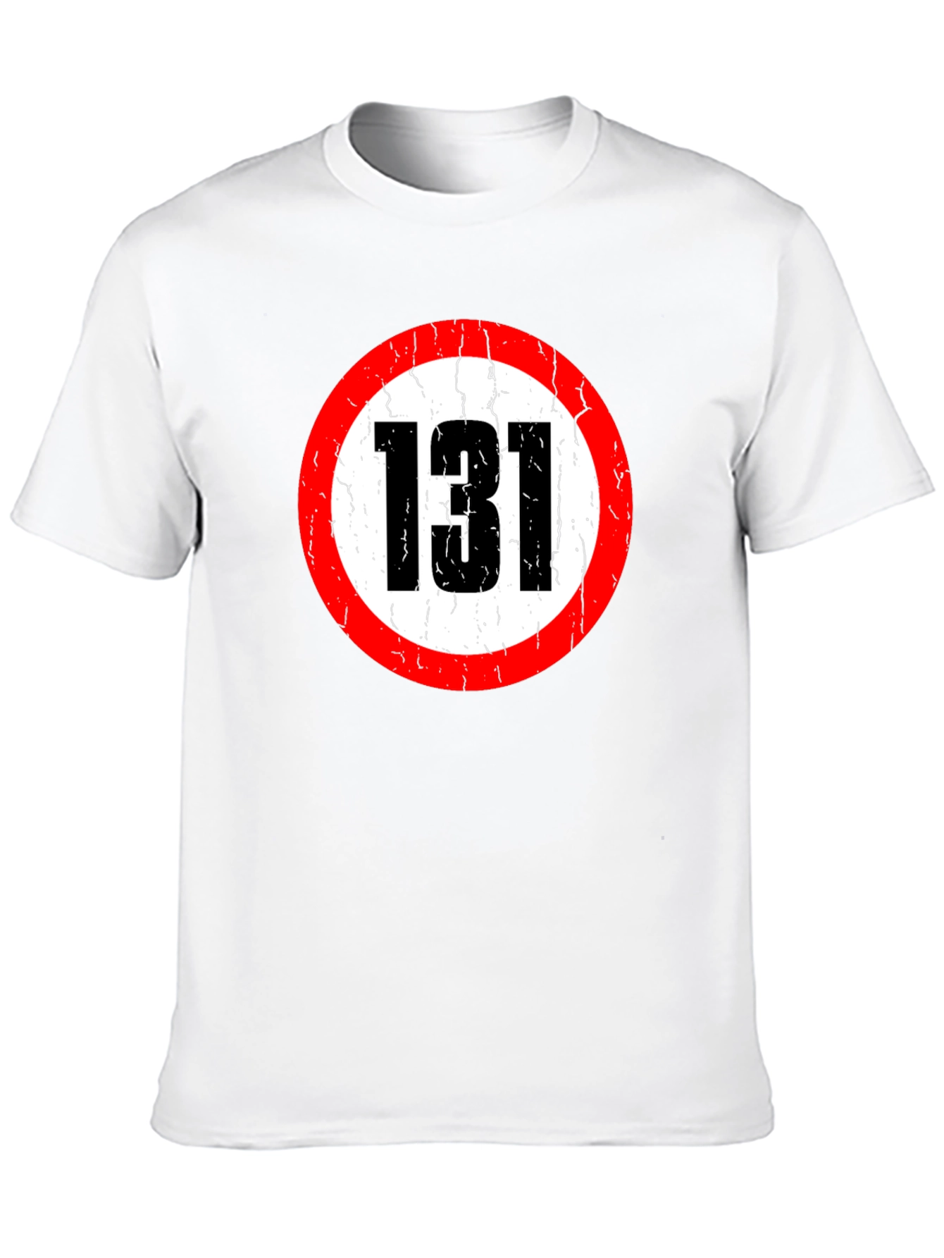 131 Circle Graphic Black T-Shirt