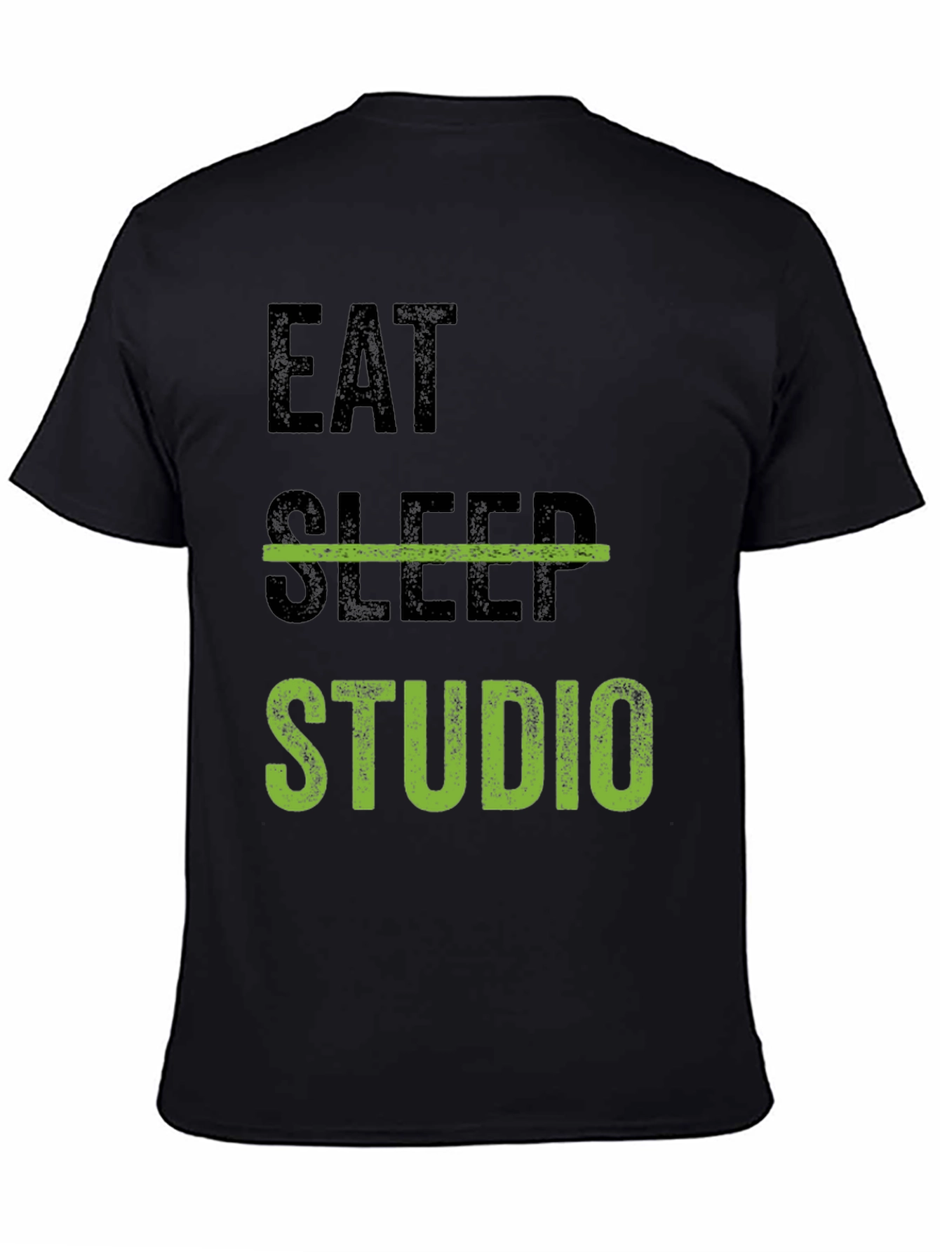 Eat Sleep Studio Black Graphic Tee