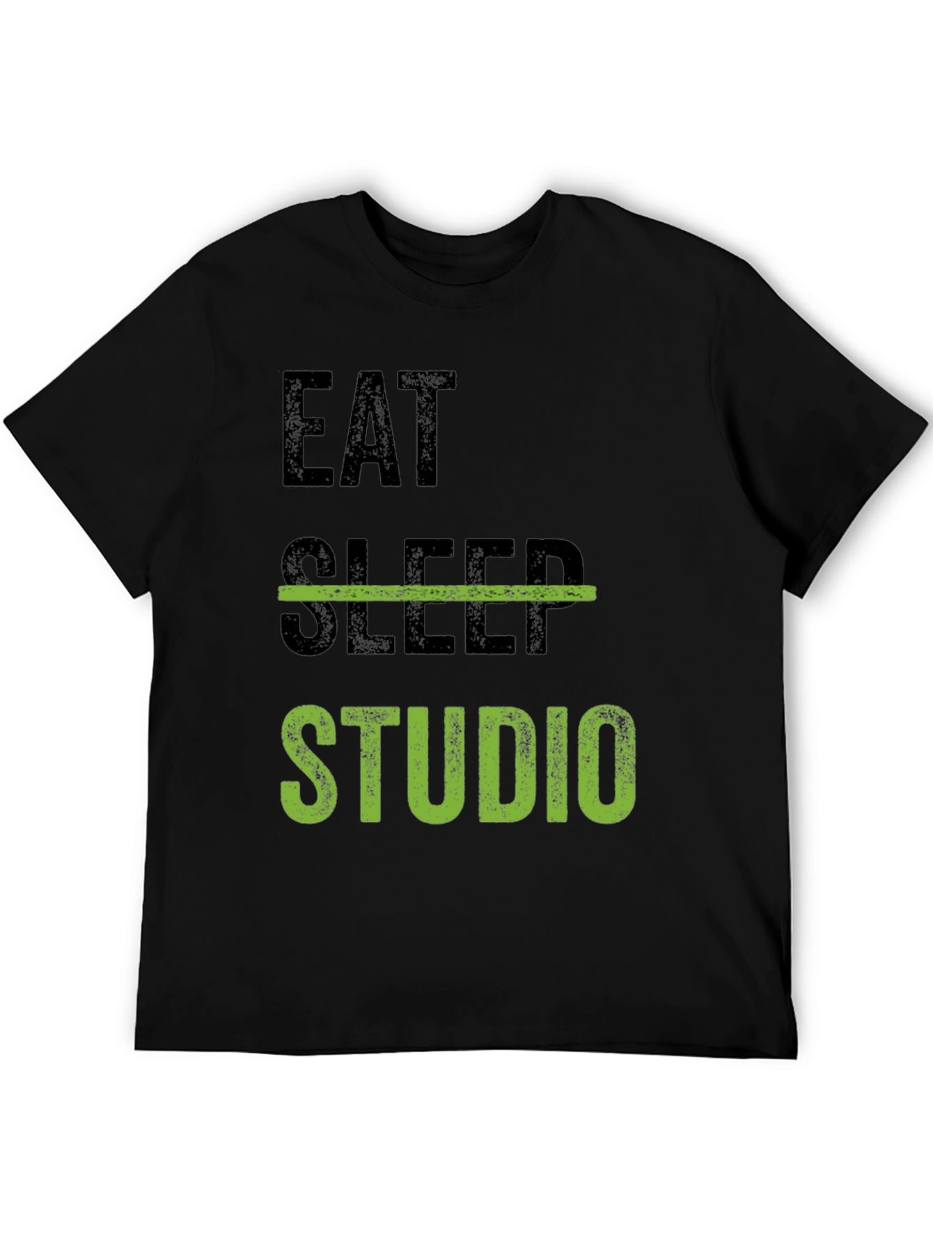 Eat Sleep Studio Black Graphic Tee