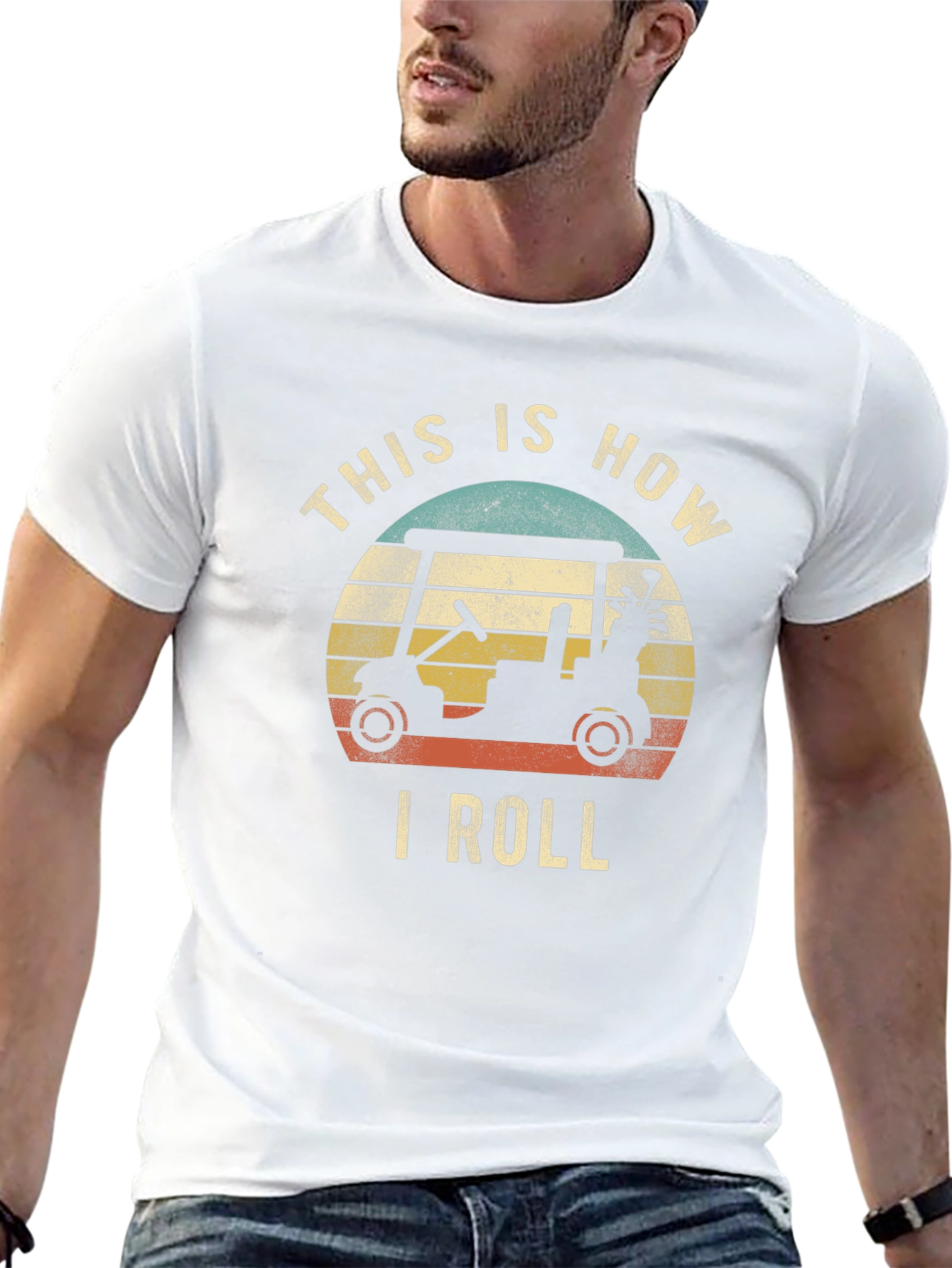 This Is How I Roll Golf Cart T-Shirt