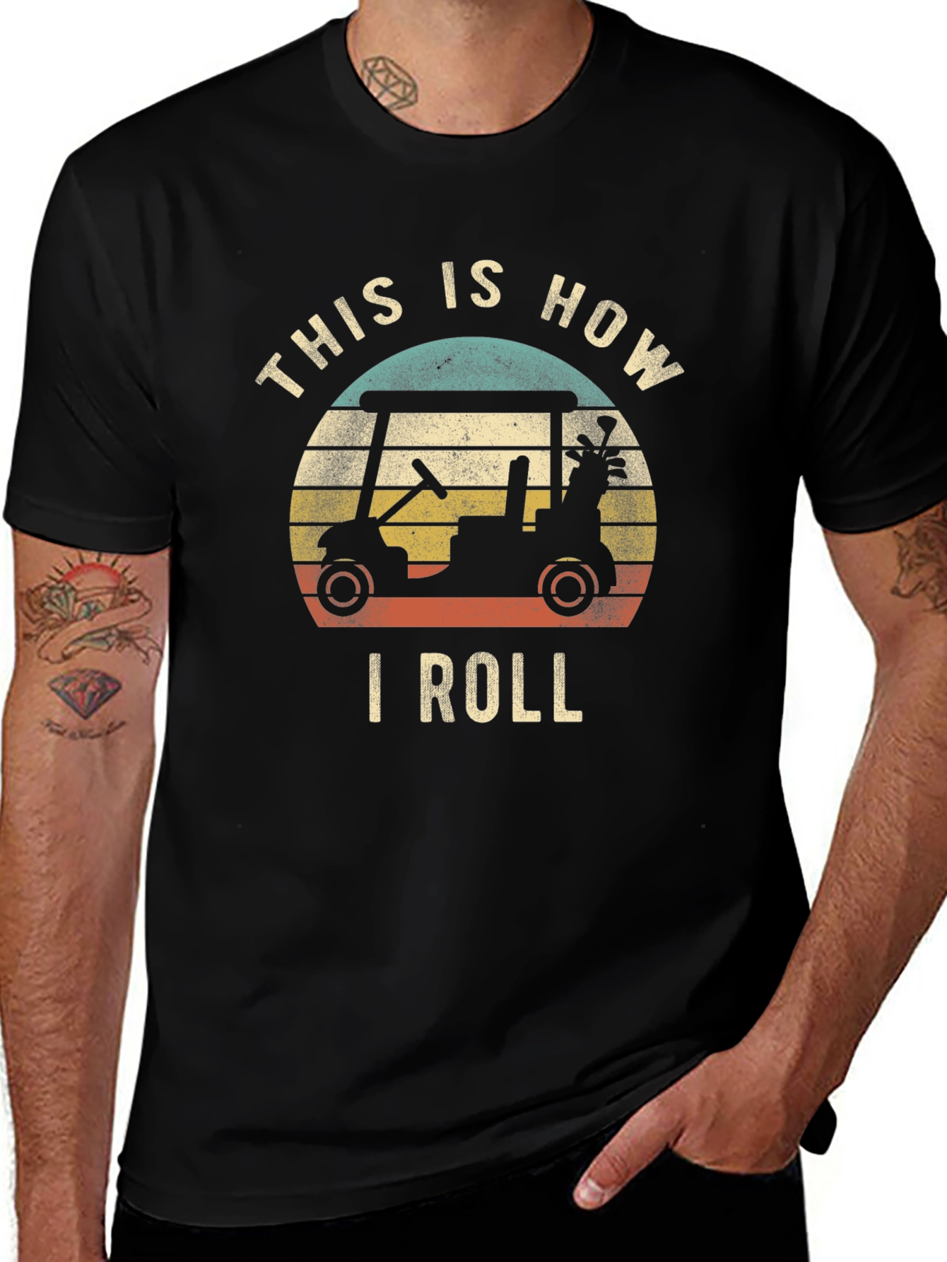 This Is How I Roll Golf Cart T-Shirt