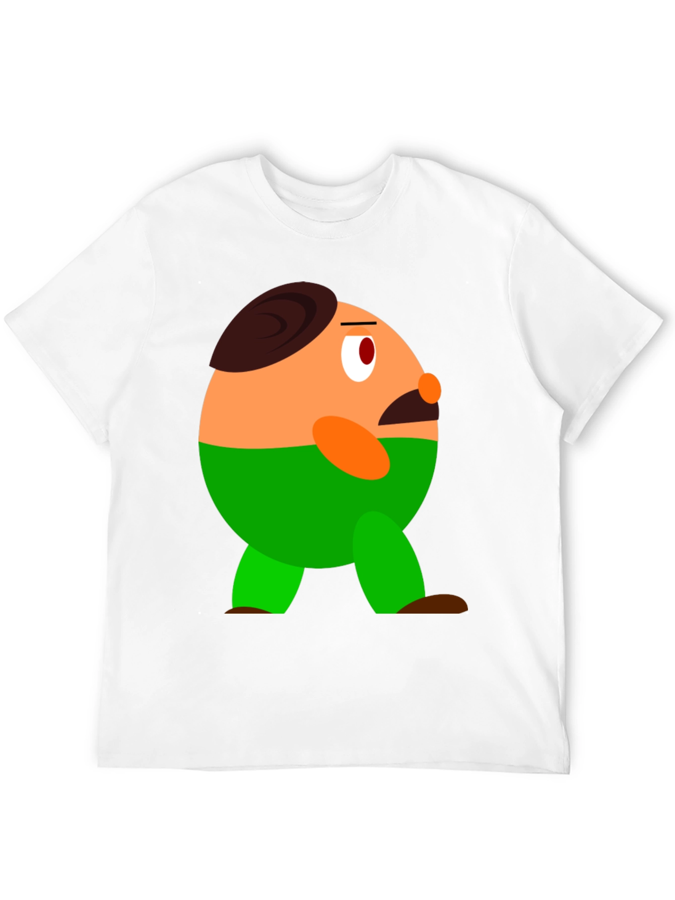 Funny Character Graphic Print T-Shirt