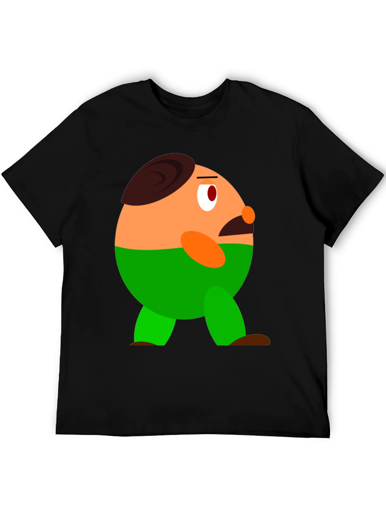 Funny Character Graphic Print T-Shirt