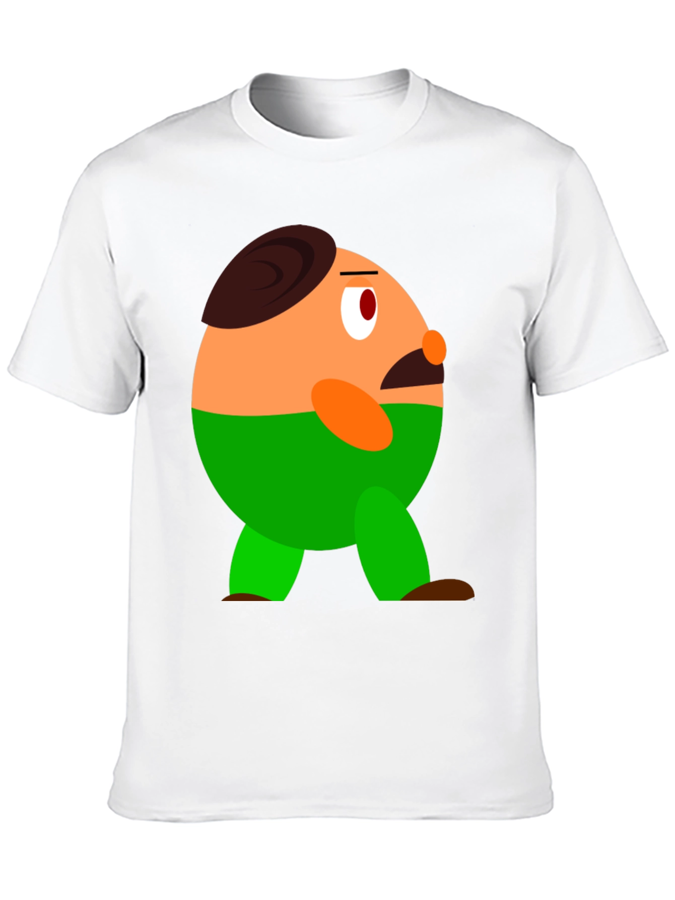 Funny Character Graphic Print T-Shirt
