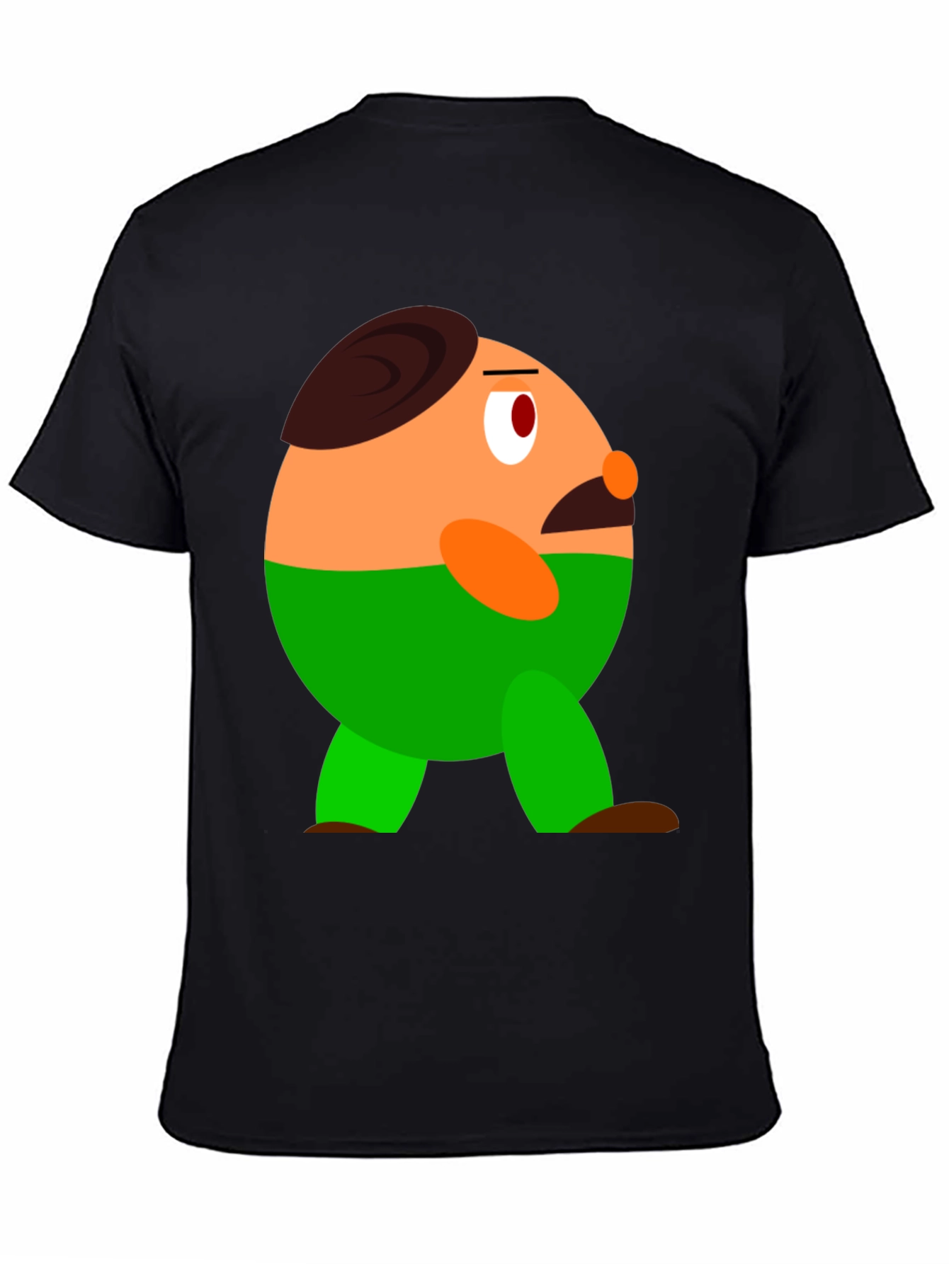 Funny Character Graphic Print T-Shirt