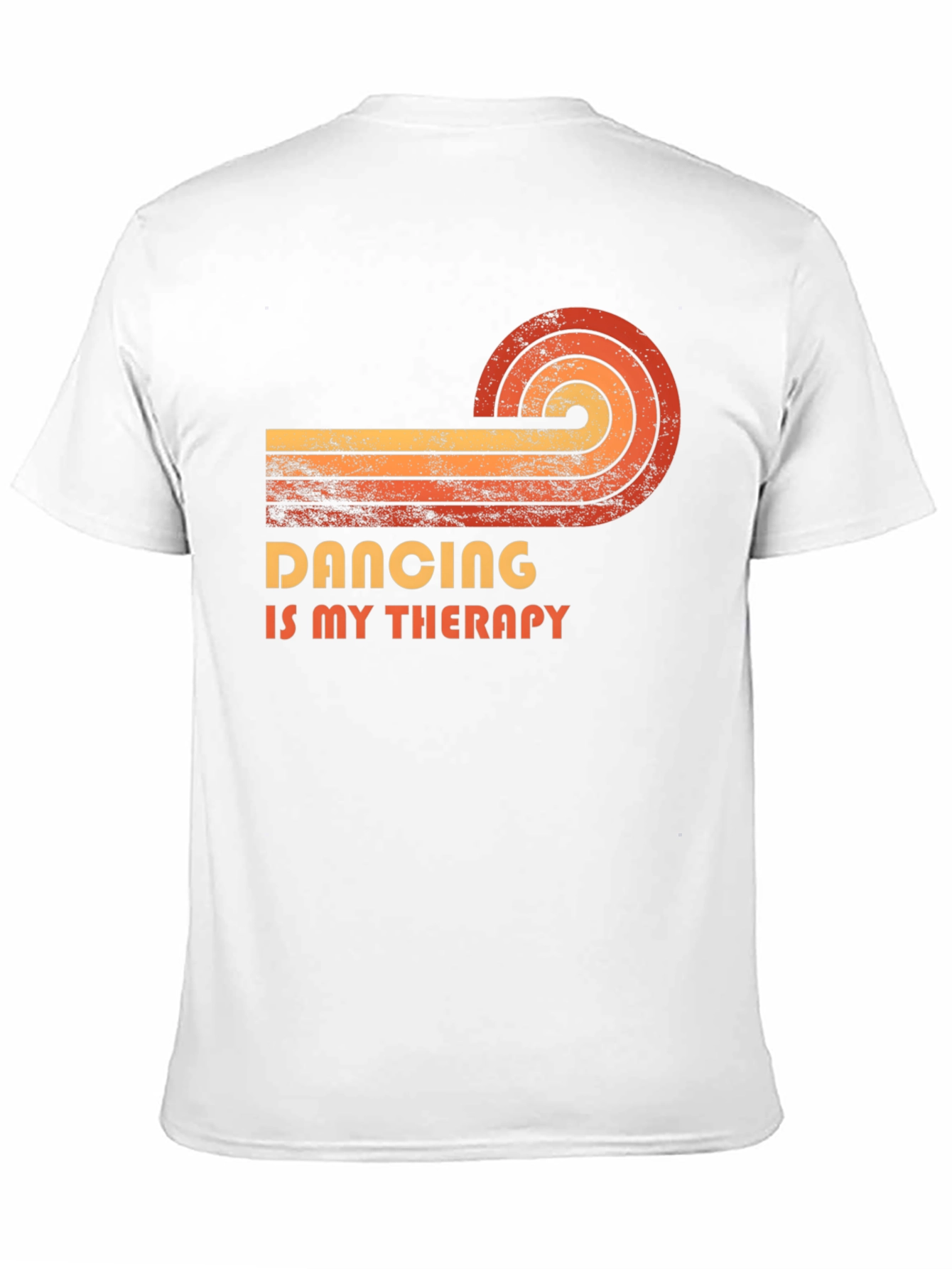 Dancing is My Therapy - Retro Style T-Shirt