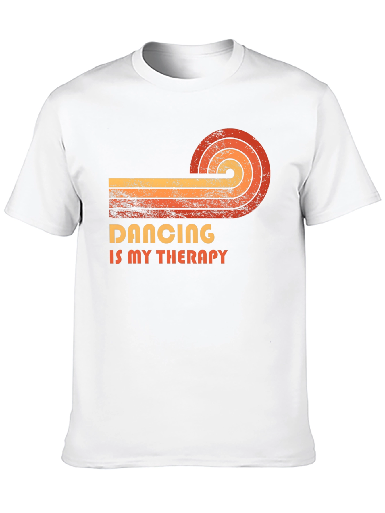 Dancing is My Therapy - Retro Style T-Shirt