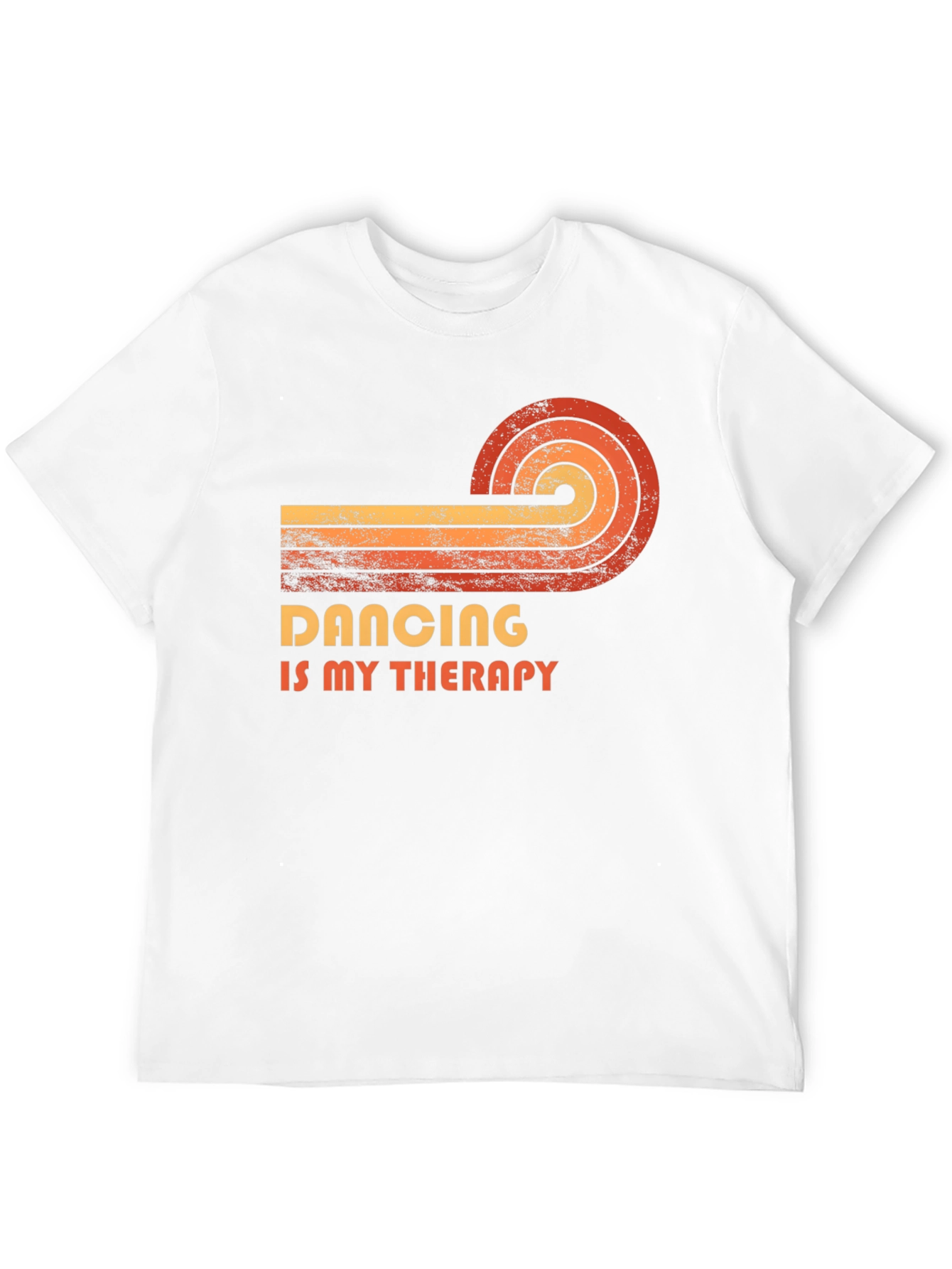 Dancing is My Therapy - Retro Style T-Shirt