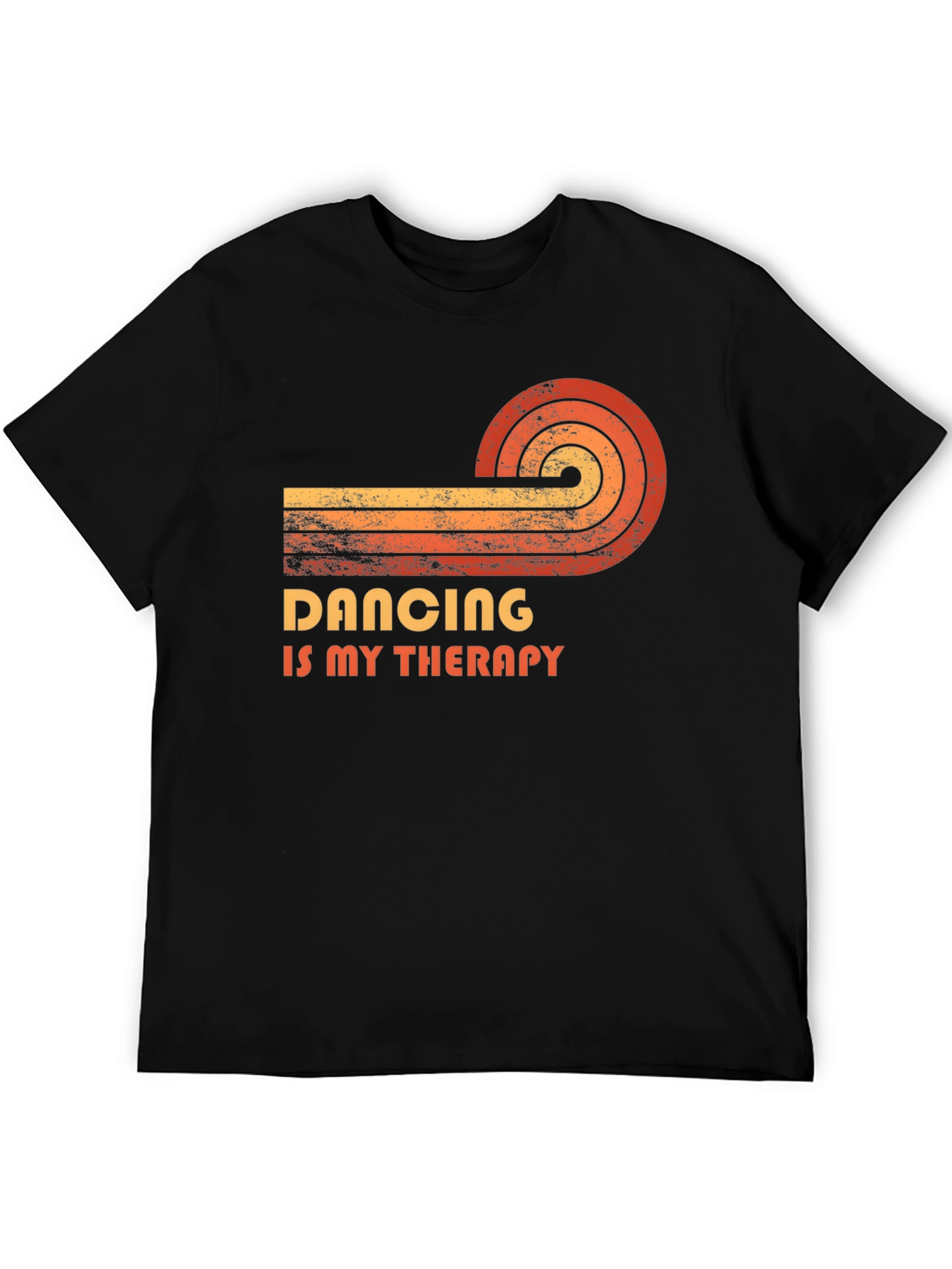 Dancing is My Therapy - Retro Style T-Shirt
