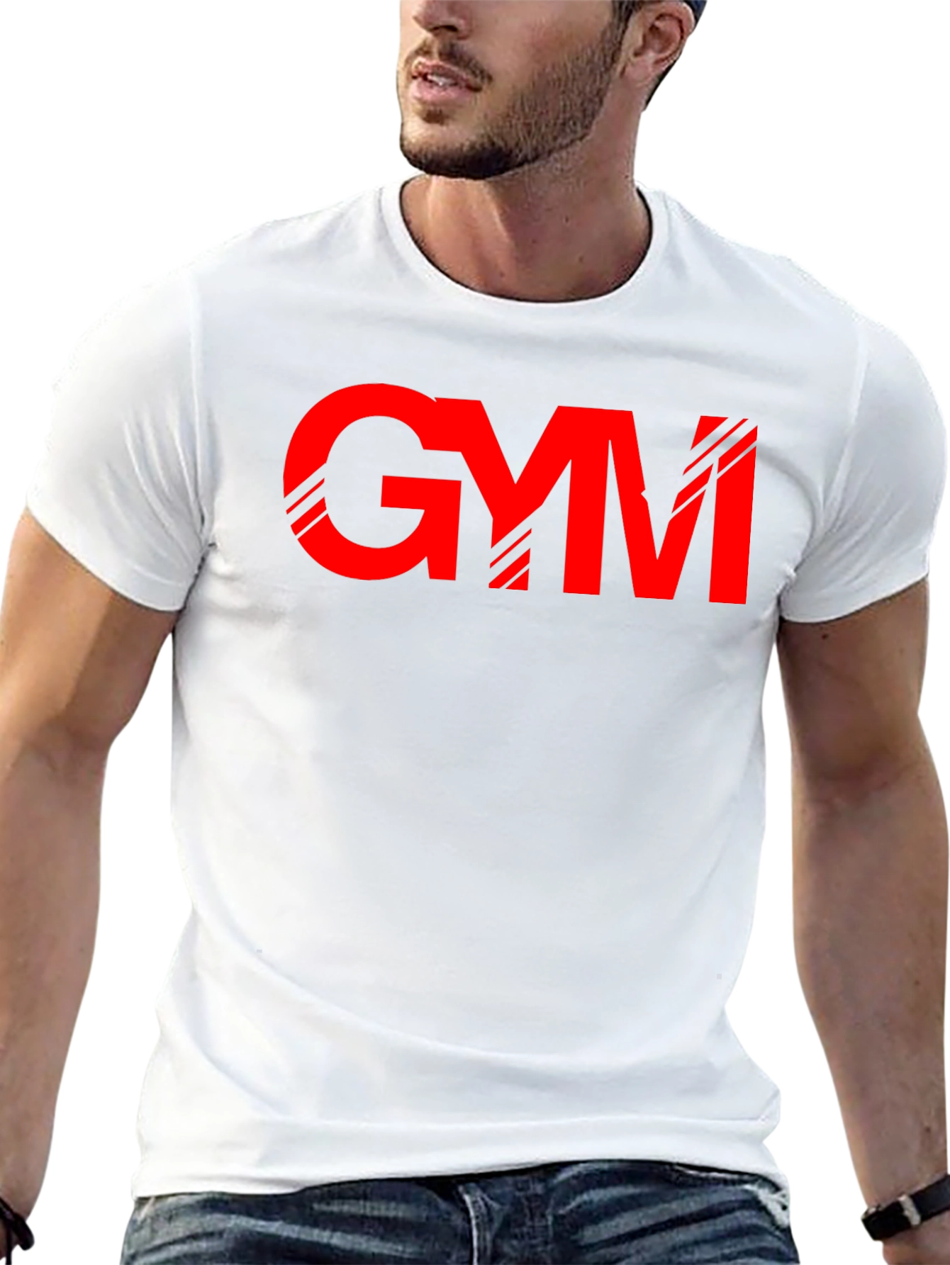 GYM Graphic Tee - Black Crew Neck