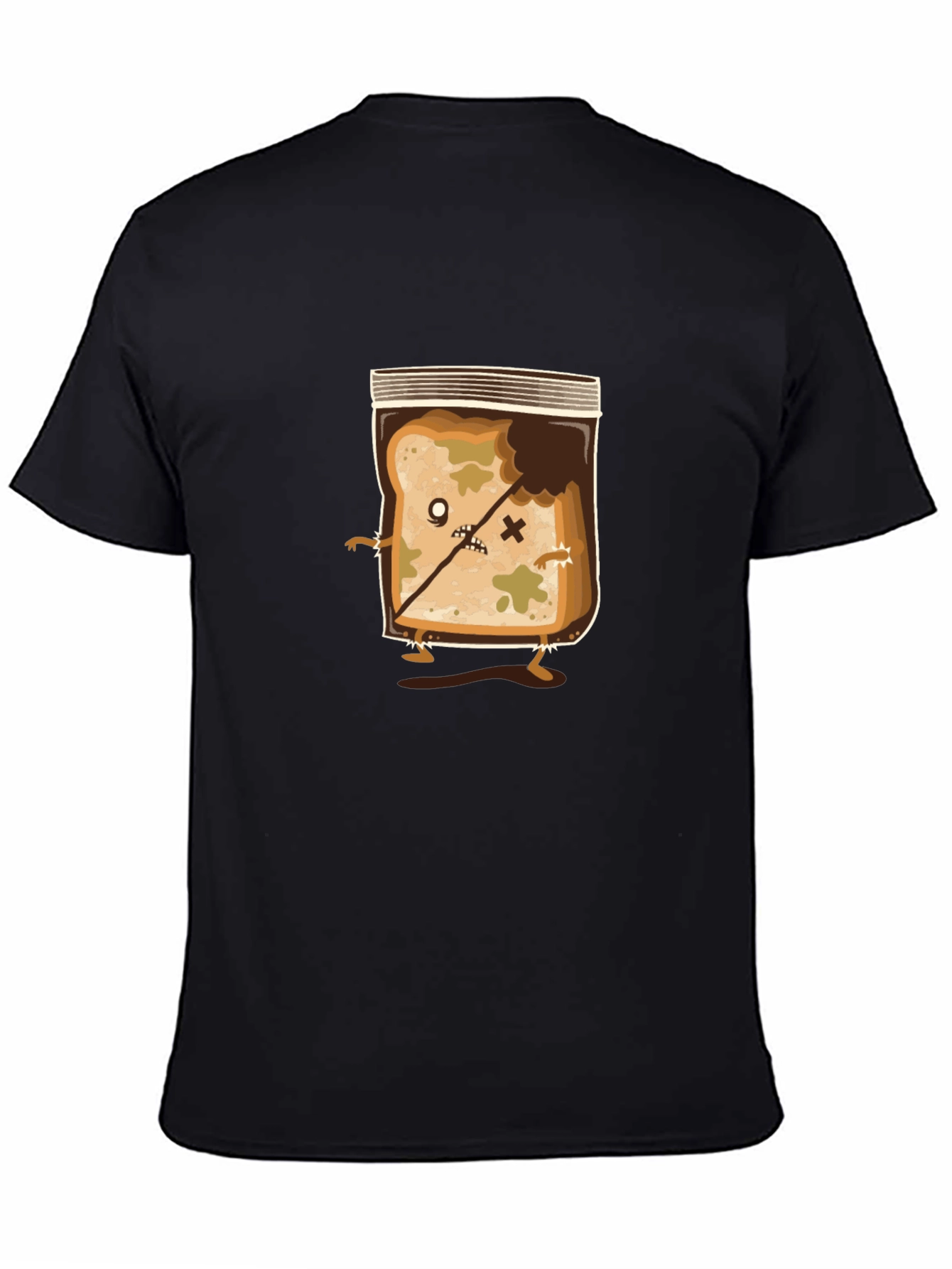 Zombie Bread Funny Graphic T-Shirt