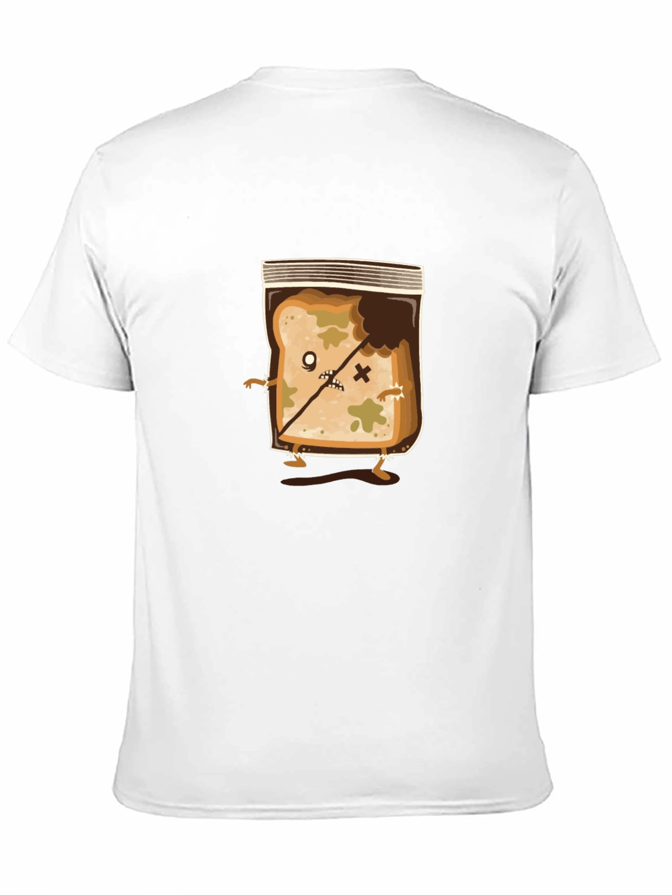 Zombie Bread Funny Graphic T-Shirt