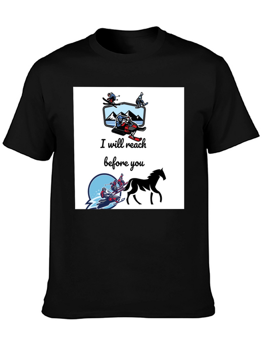 I Will Reach Before You T-Shirt