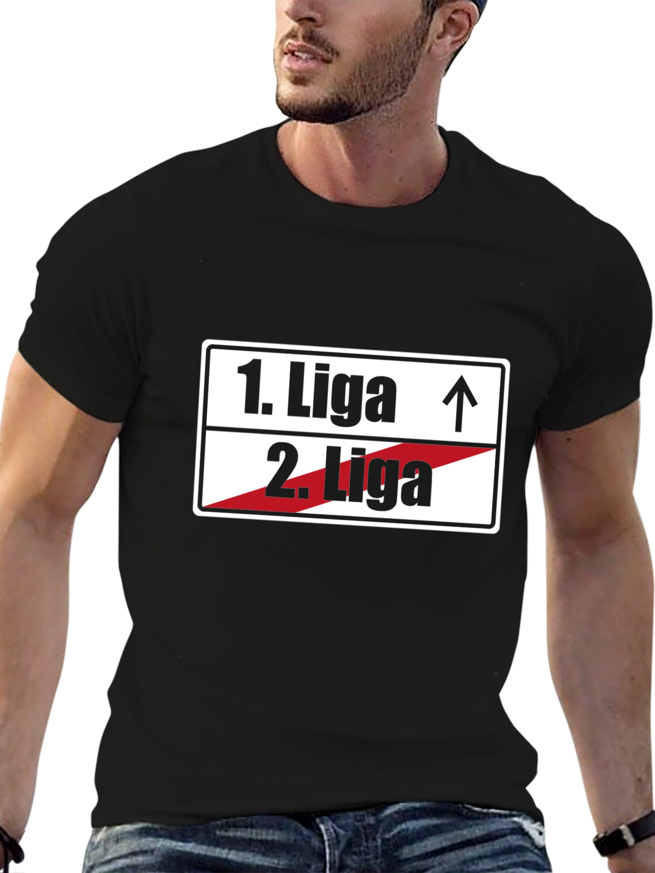 1. Liga Graphic T-Shirt - Soccer Promotion Tee