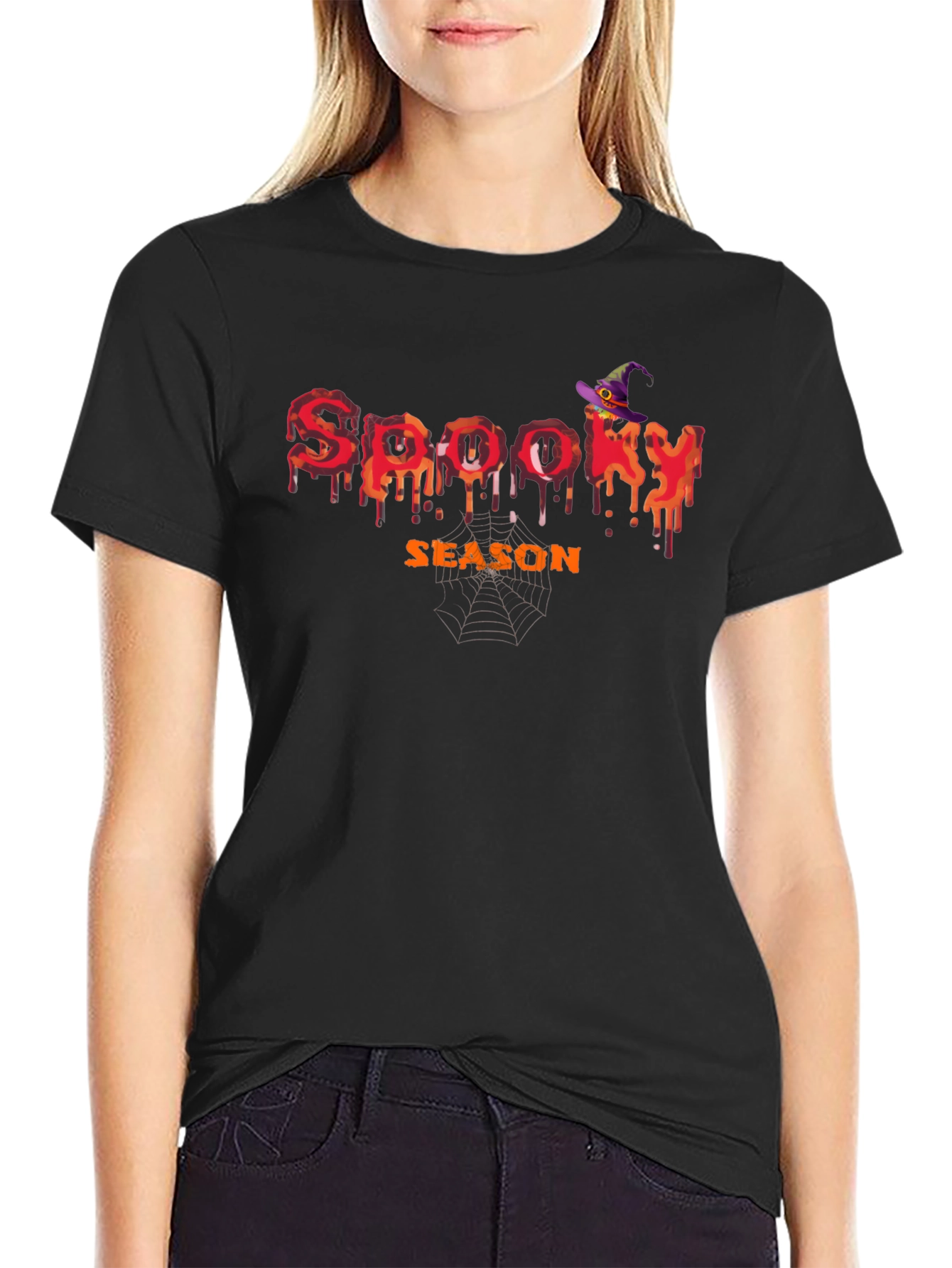 Spooky Season Halloween Graphic T-Shirt