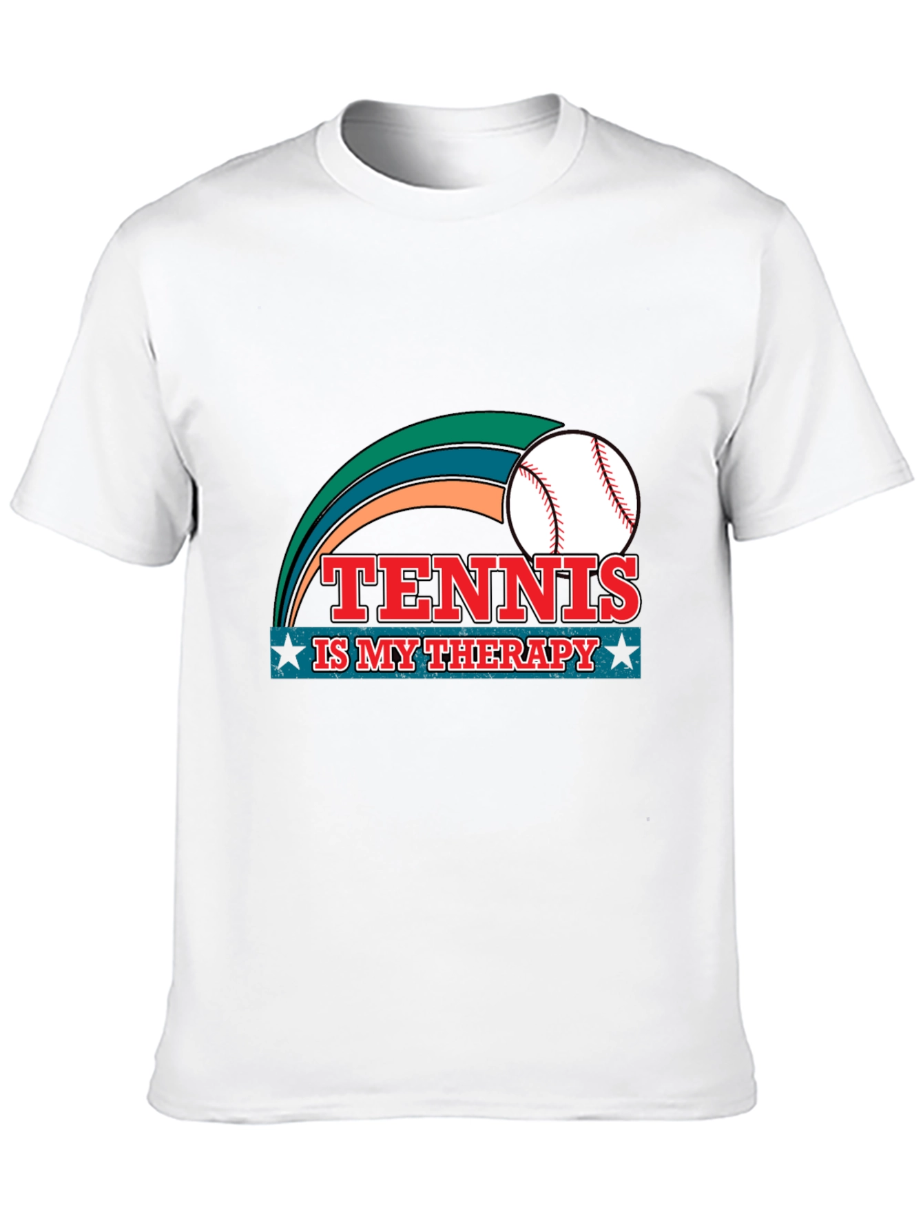 Tennis is My Therapy Graphic T-Shirt