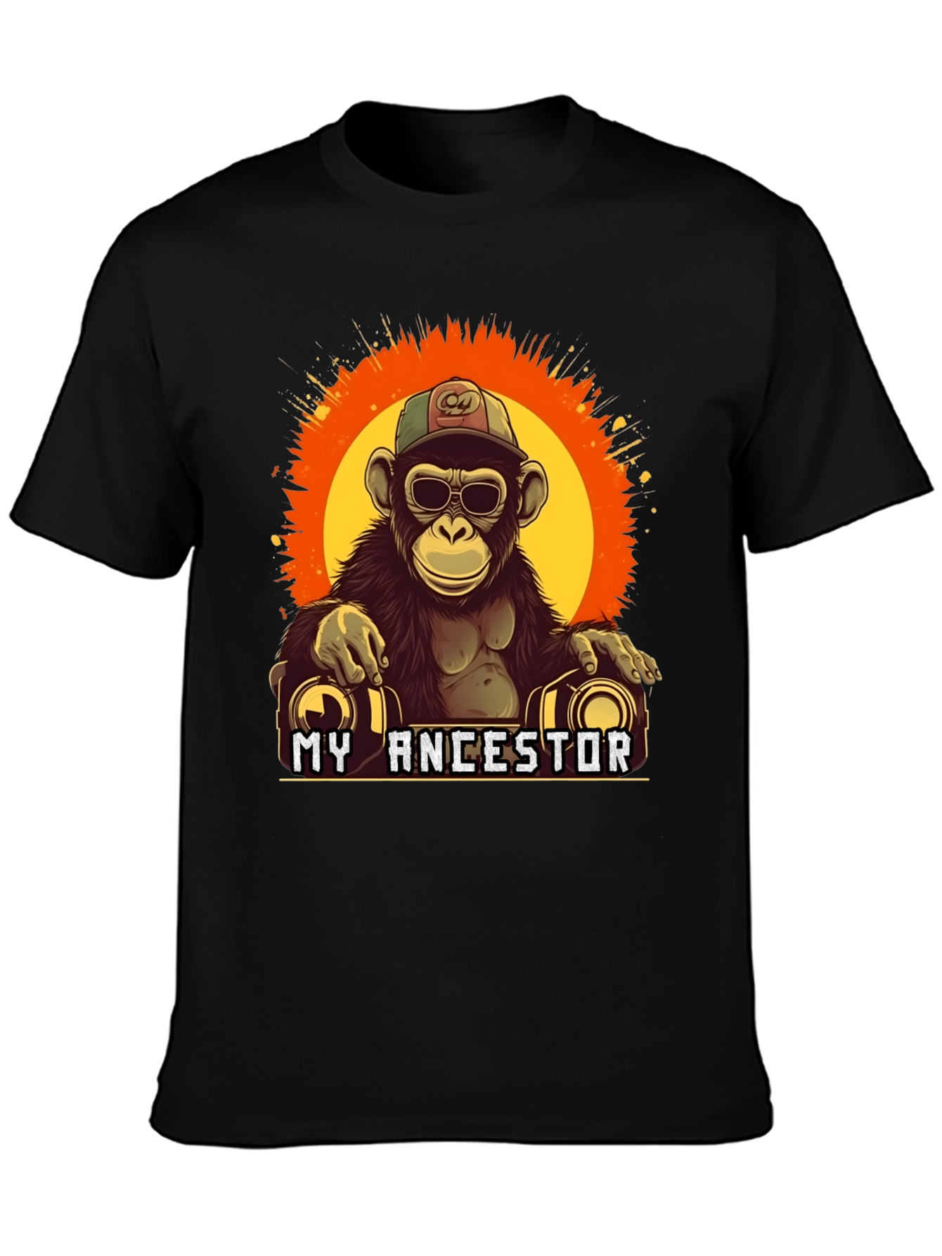 My Ancestor Monkey T-Shirt Cool Ape Graphic Tee