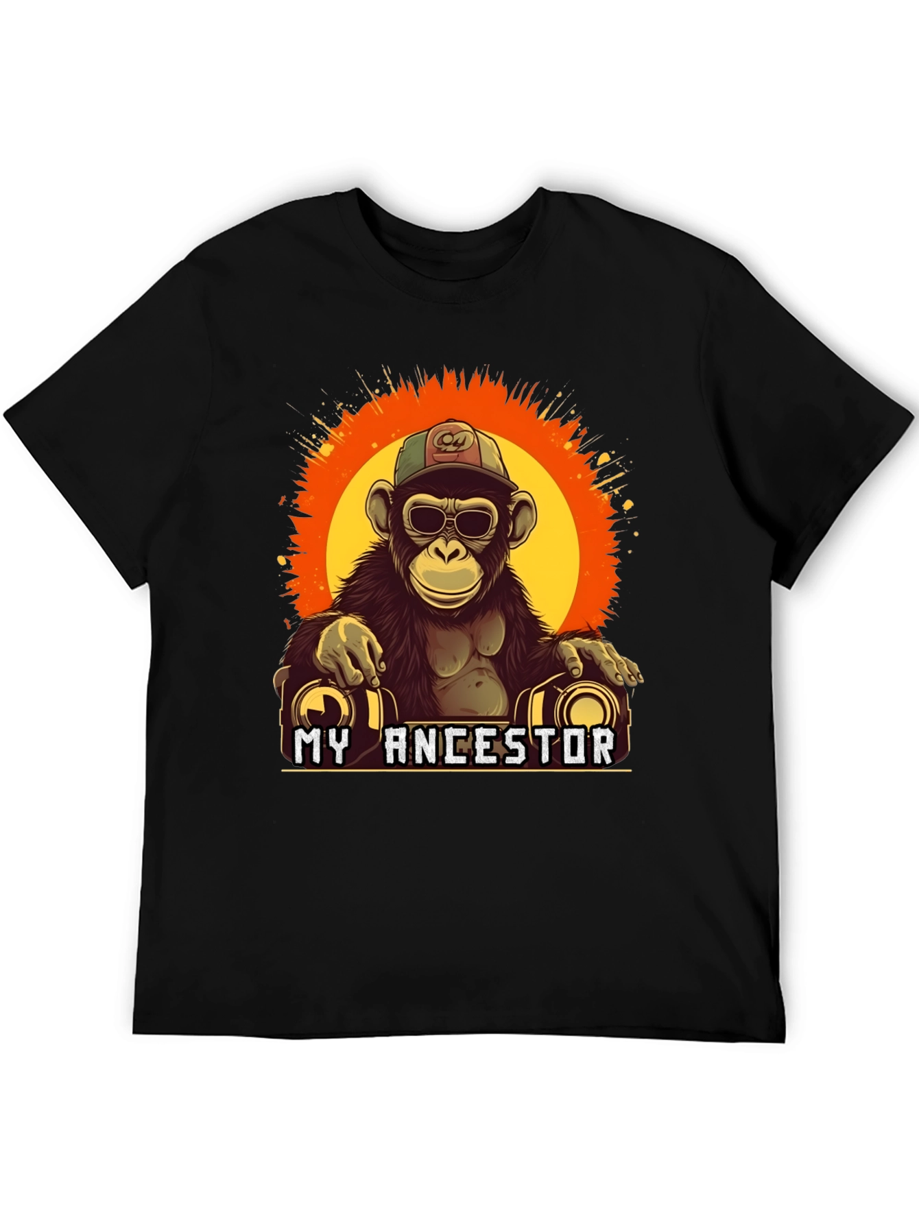 My Ancestor Monkey T-Shirt Cool Ape Graphic Tee