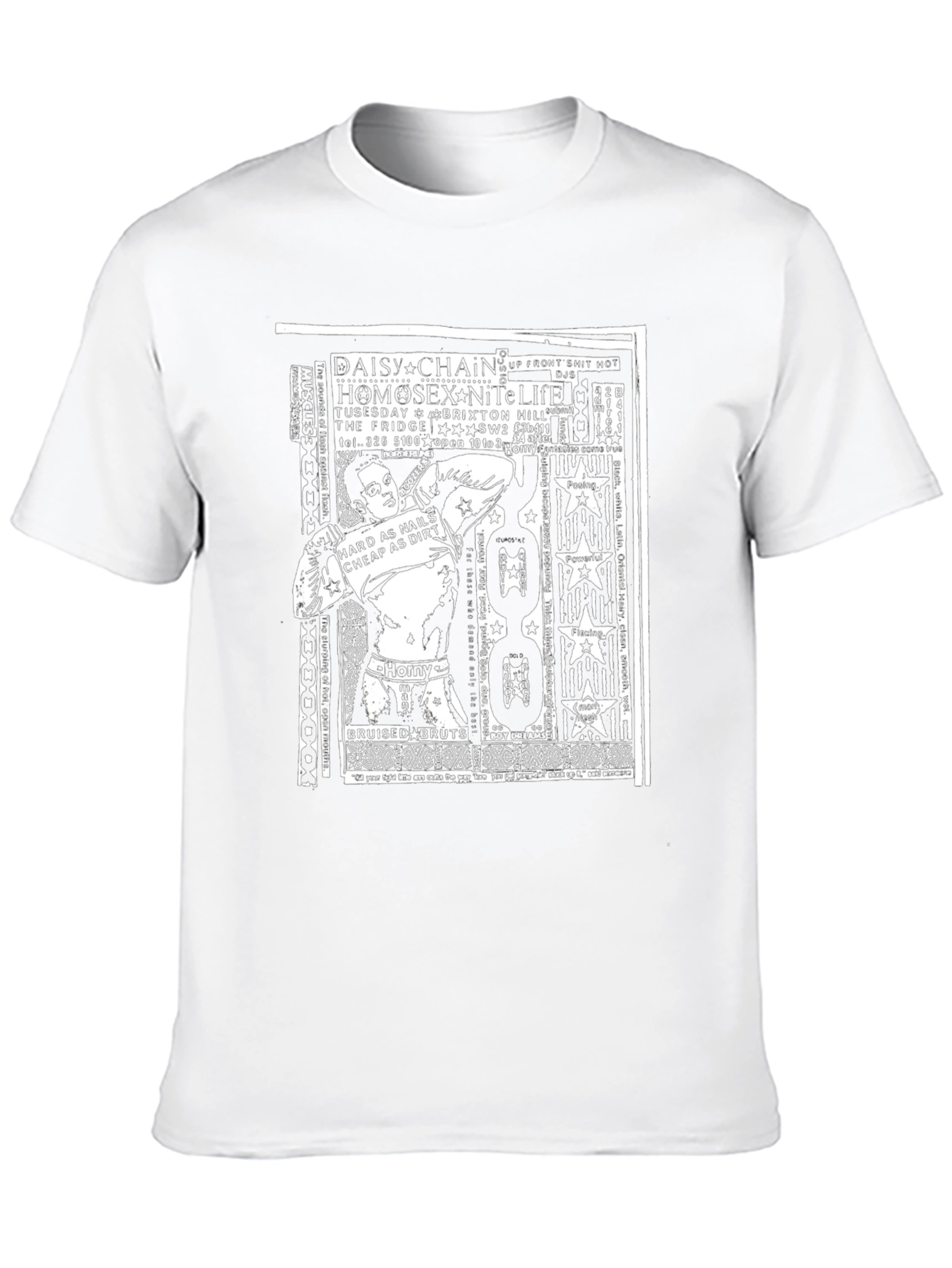 Black Graphic Print T-Shirt