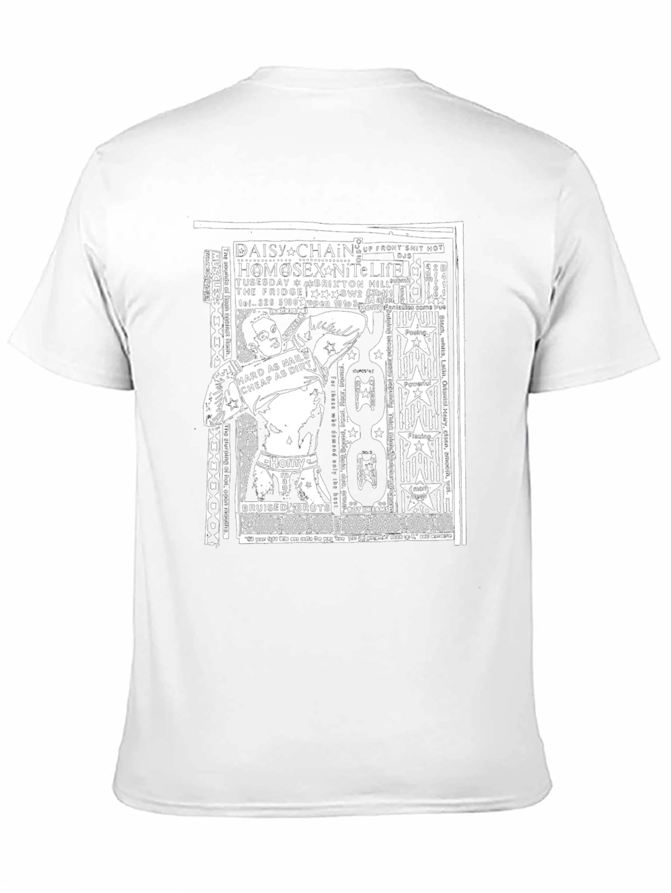 Black Graphic Print T-Shirt