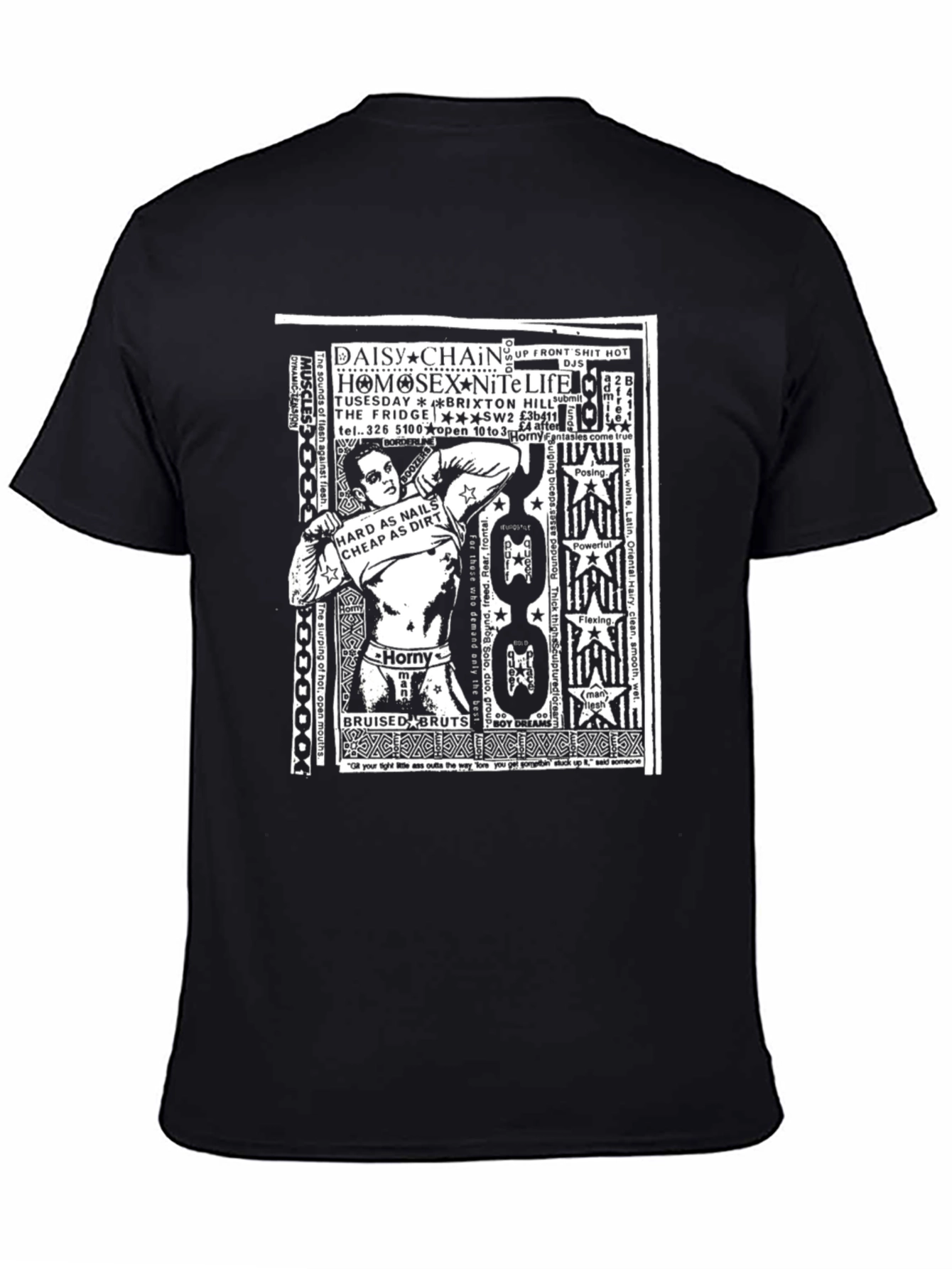 Black Graphic Print T-Shirt