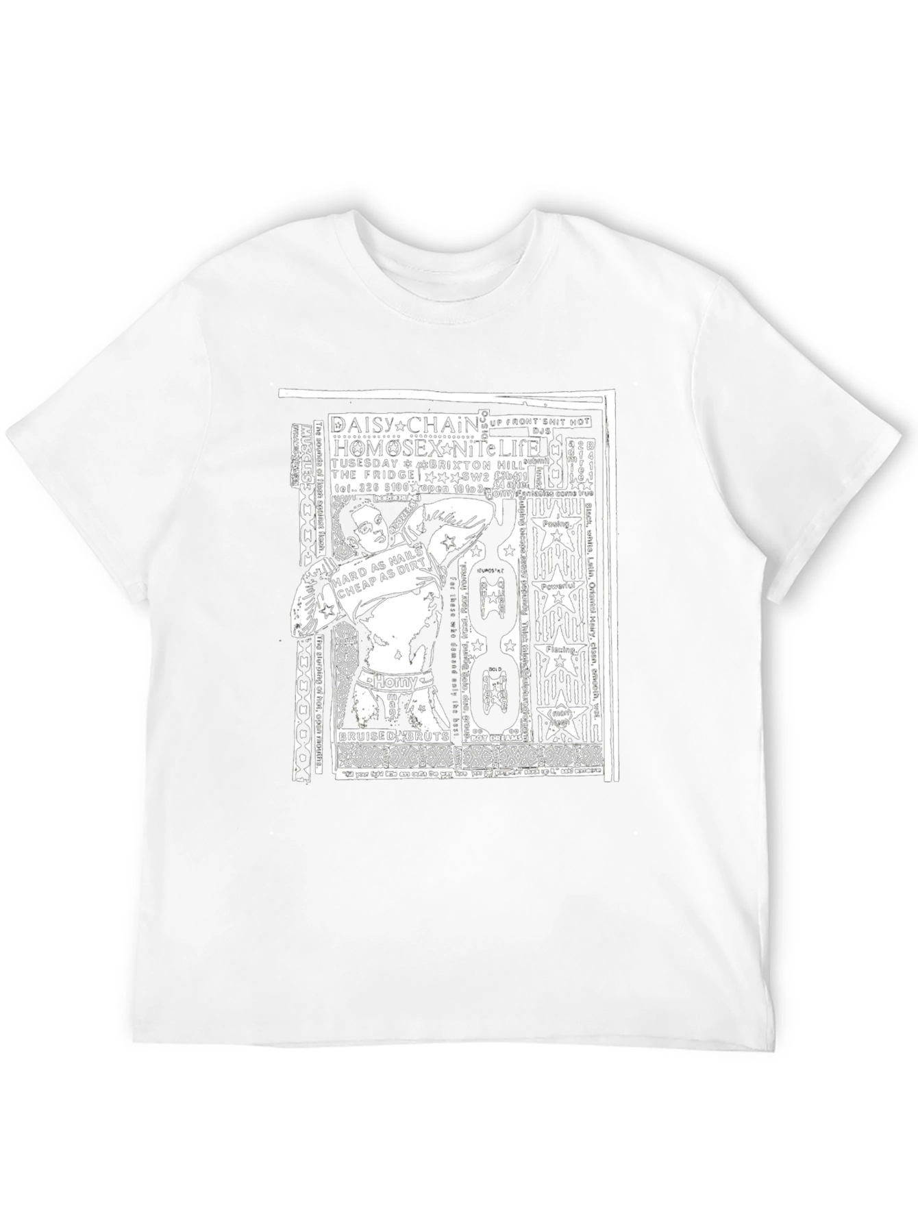 Black Graphic Print T-Shirt