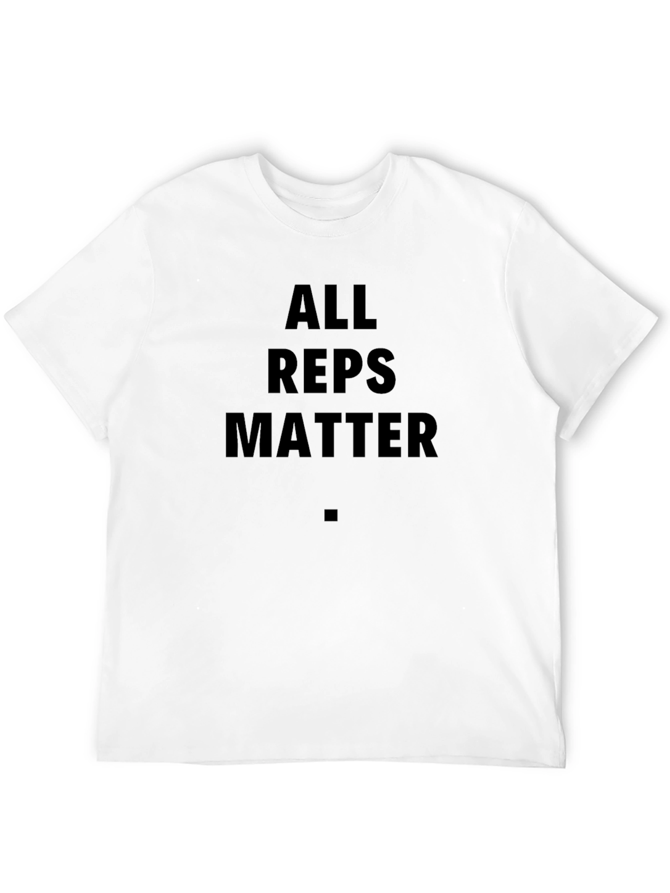 All Reps Matter Black Graphic T-Shirt