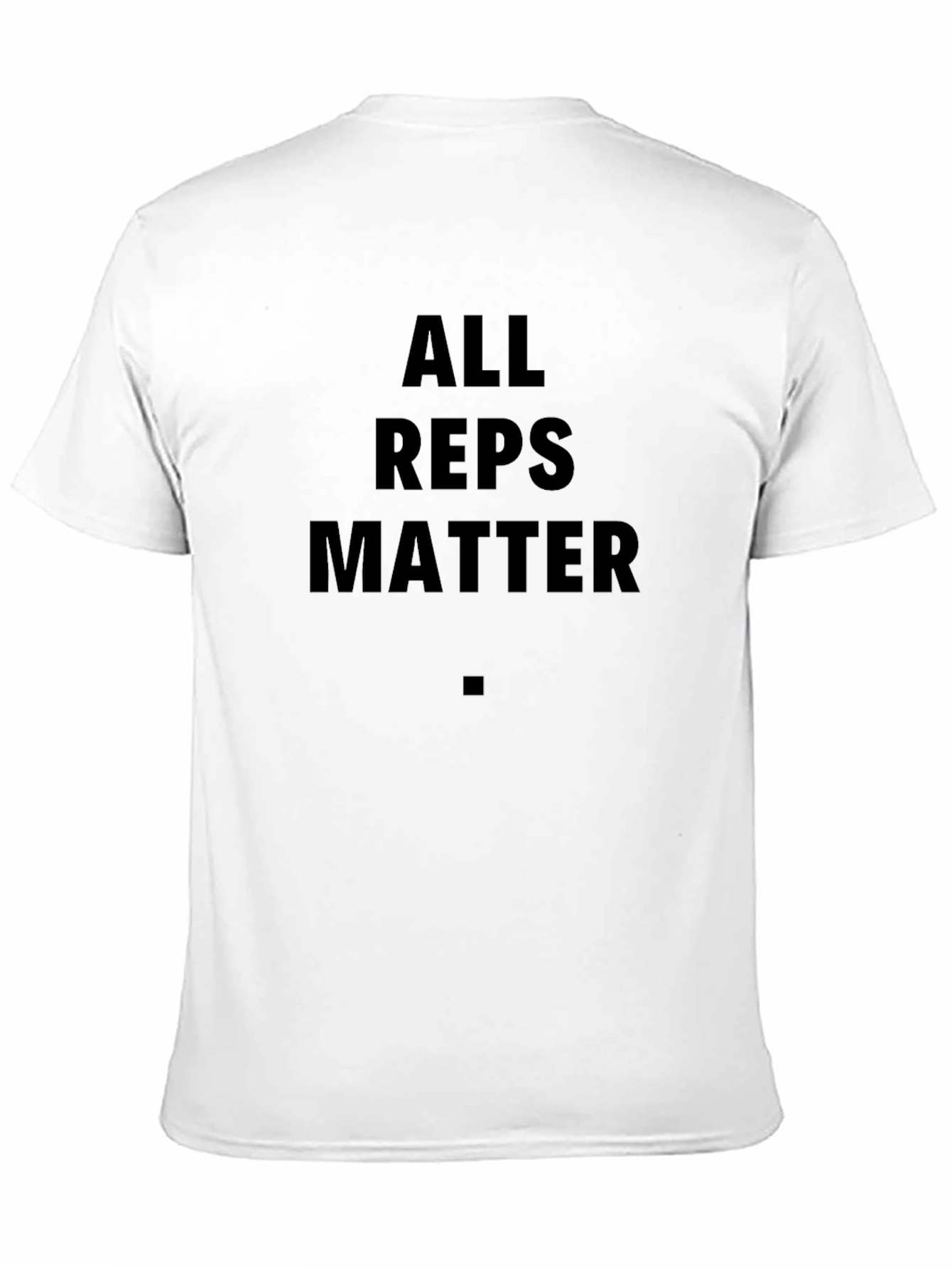 All Reps Matter Black Graphic T-Shirt