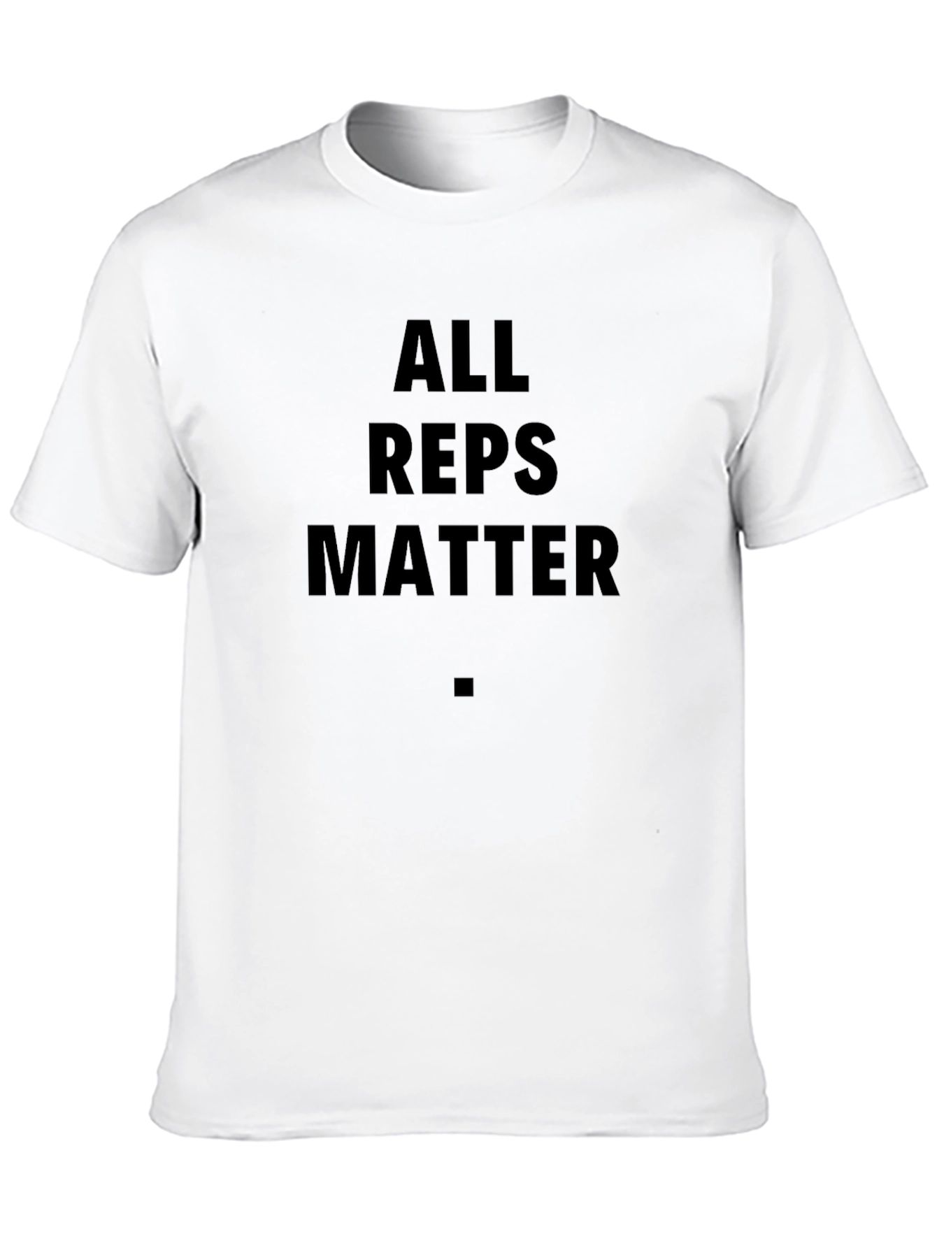 All Reps Matter Black Graphic T-Shirt