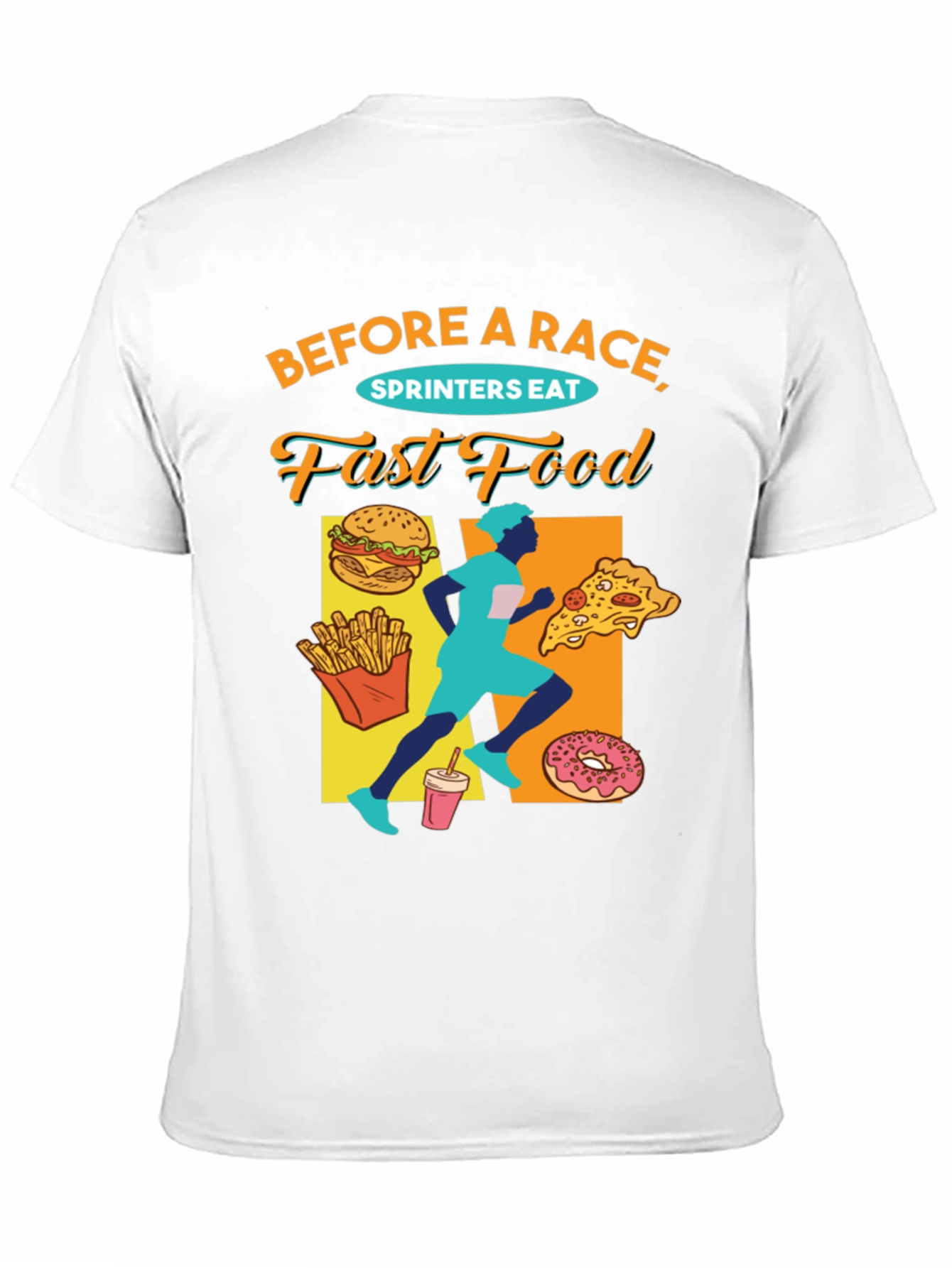 Funny Sprinter Fast Food T-Shirt