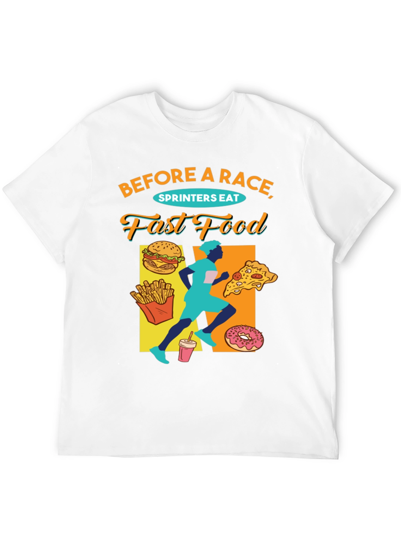 Funny Sprinter Fast Food T-Shirt