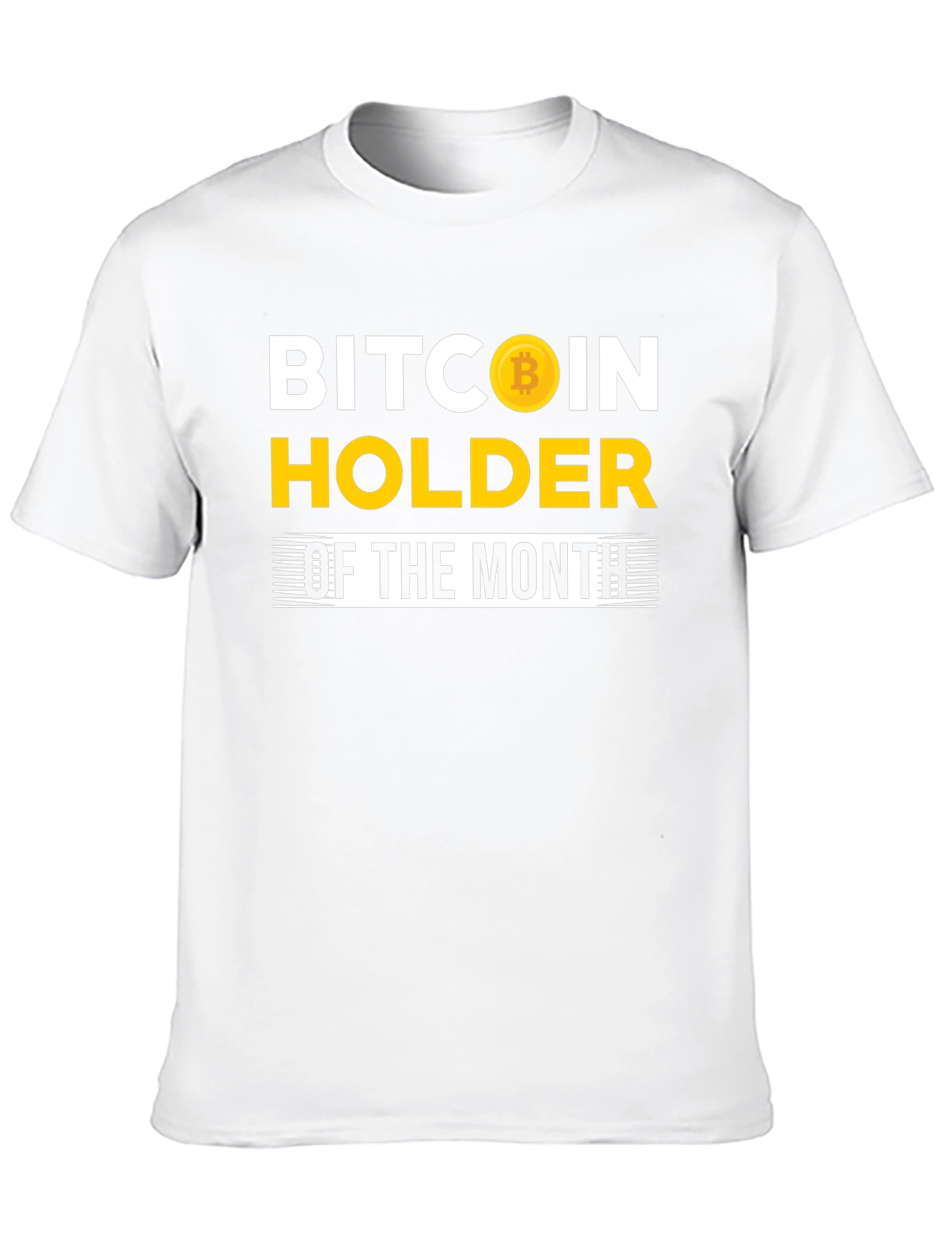 Bitcoin Holder of the Month Black T-Shirt