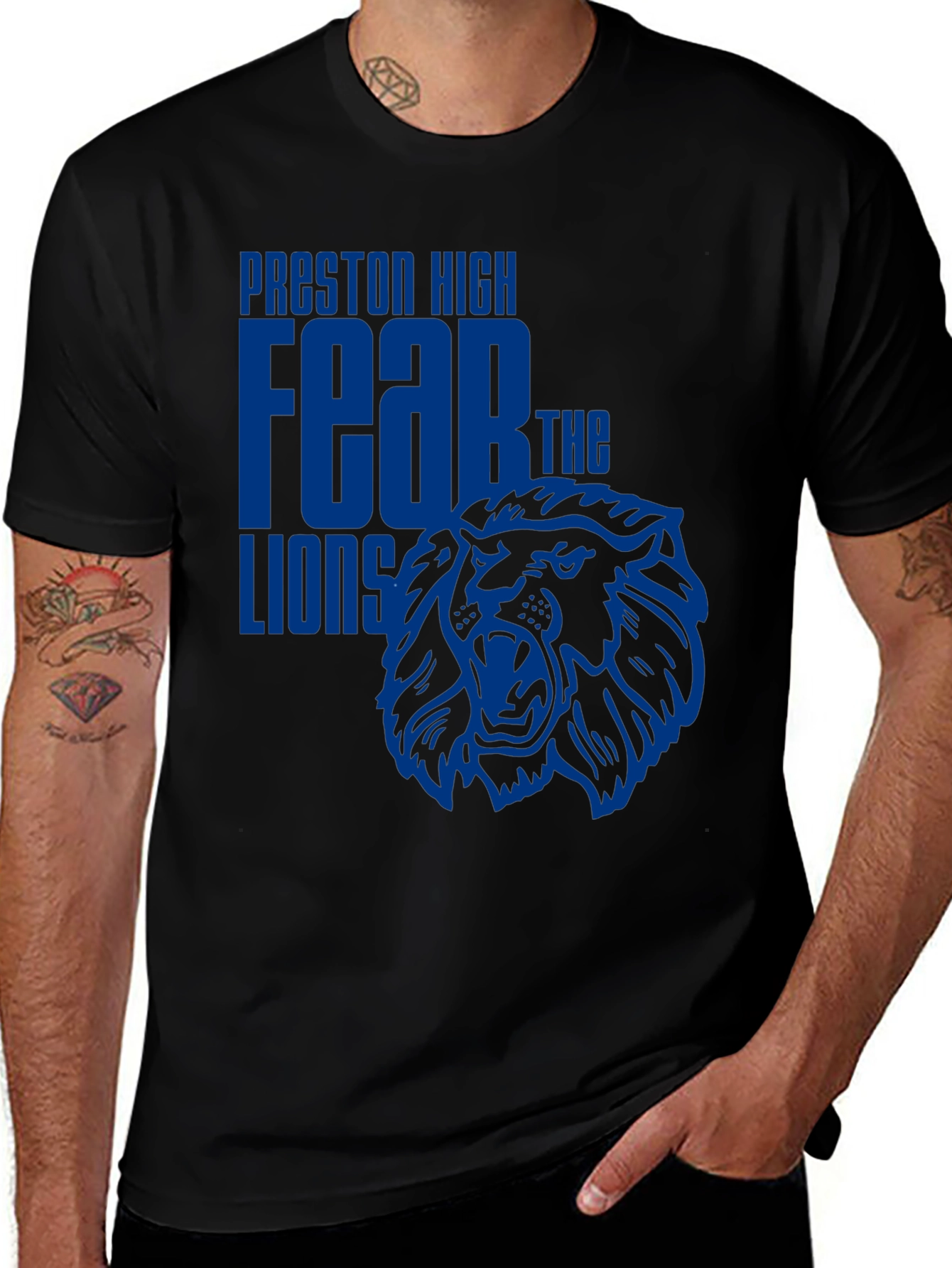 Preston High Fear the Lions Graphic T-Shirt