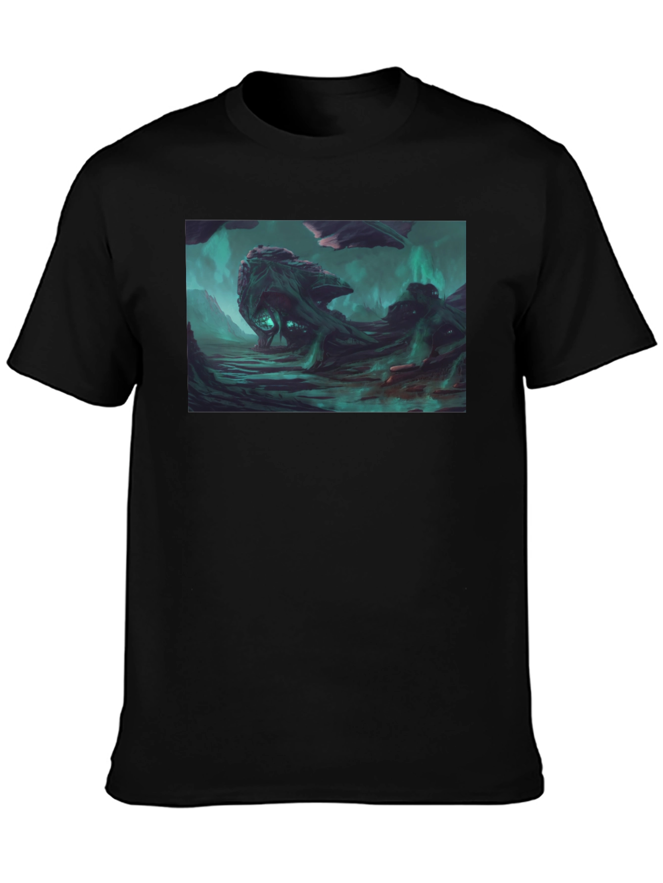 Dark Fantasy Creature Graphic T-Shirt