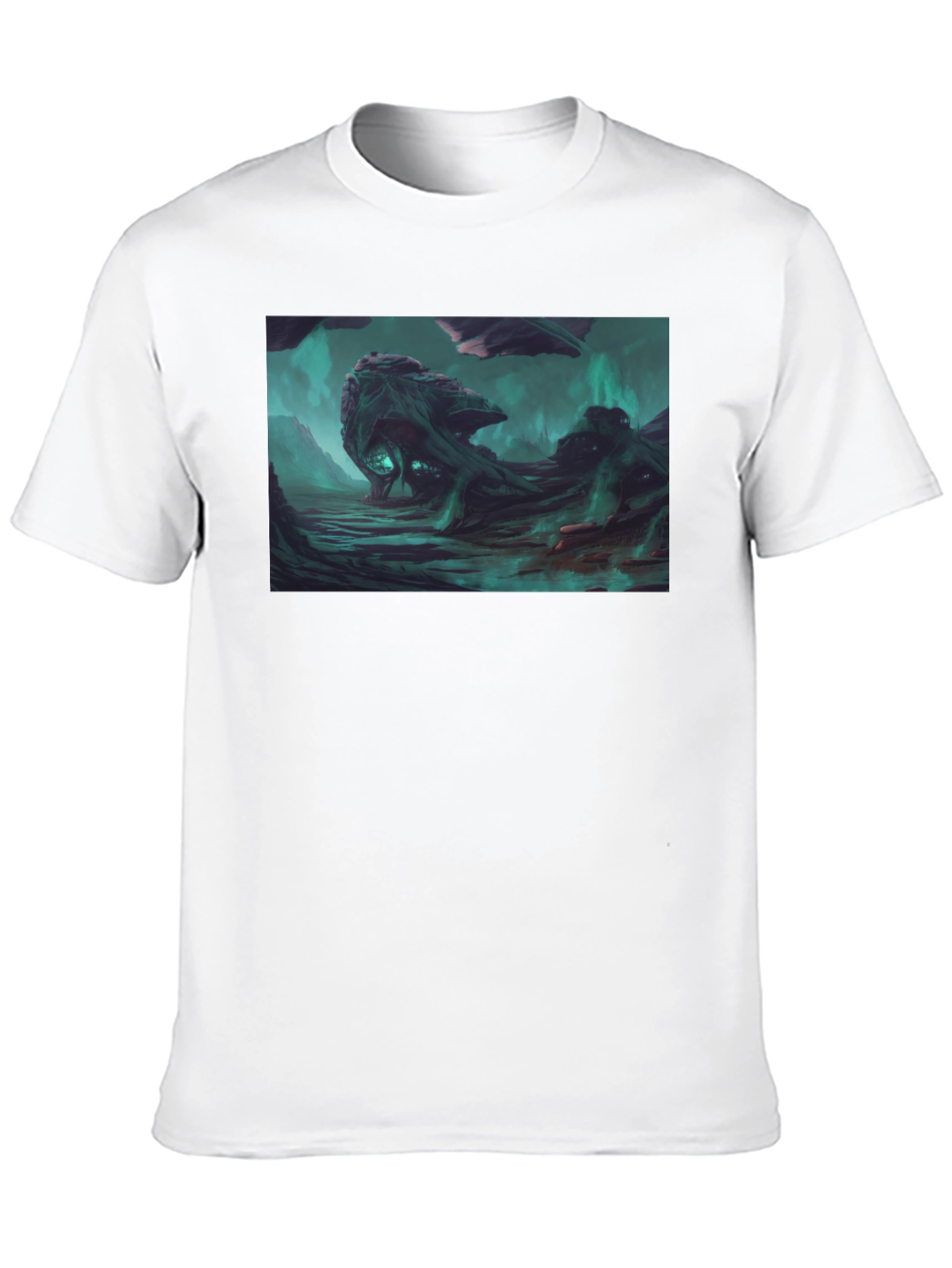 Dark Fantasy Creature Graphic T-Shirt