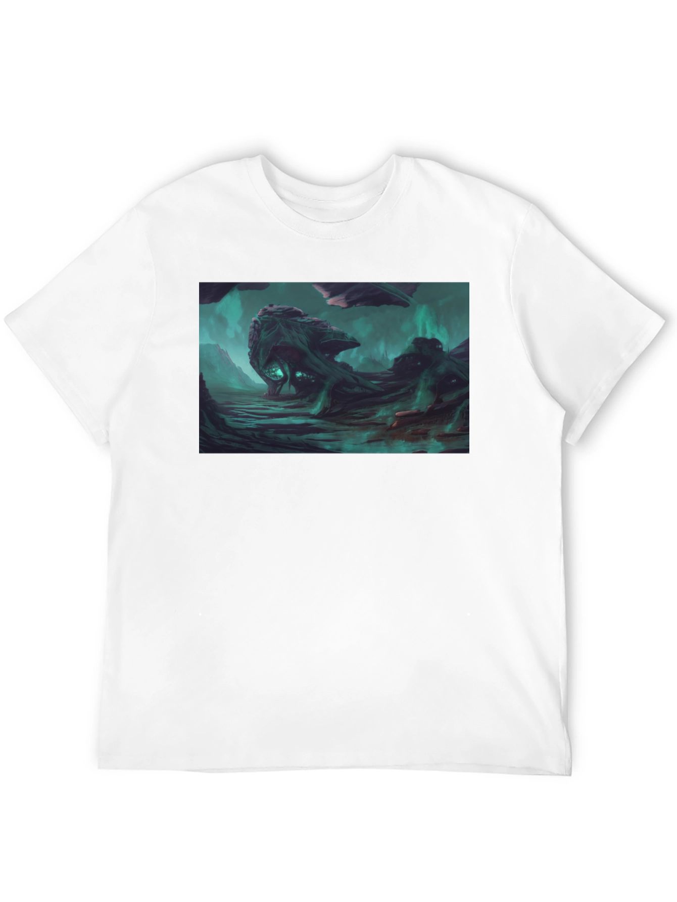 Dark Fantasy Creature Graphic T-Shirt