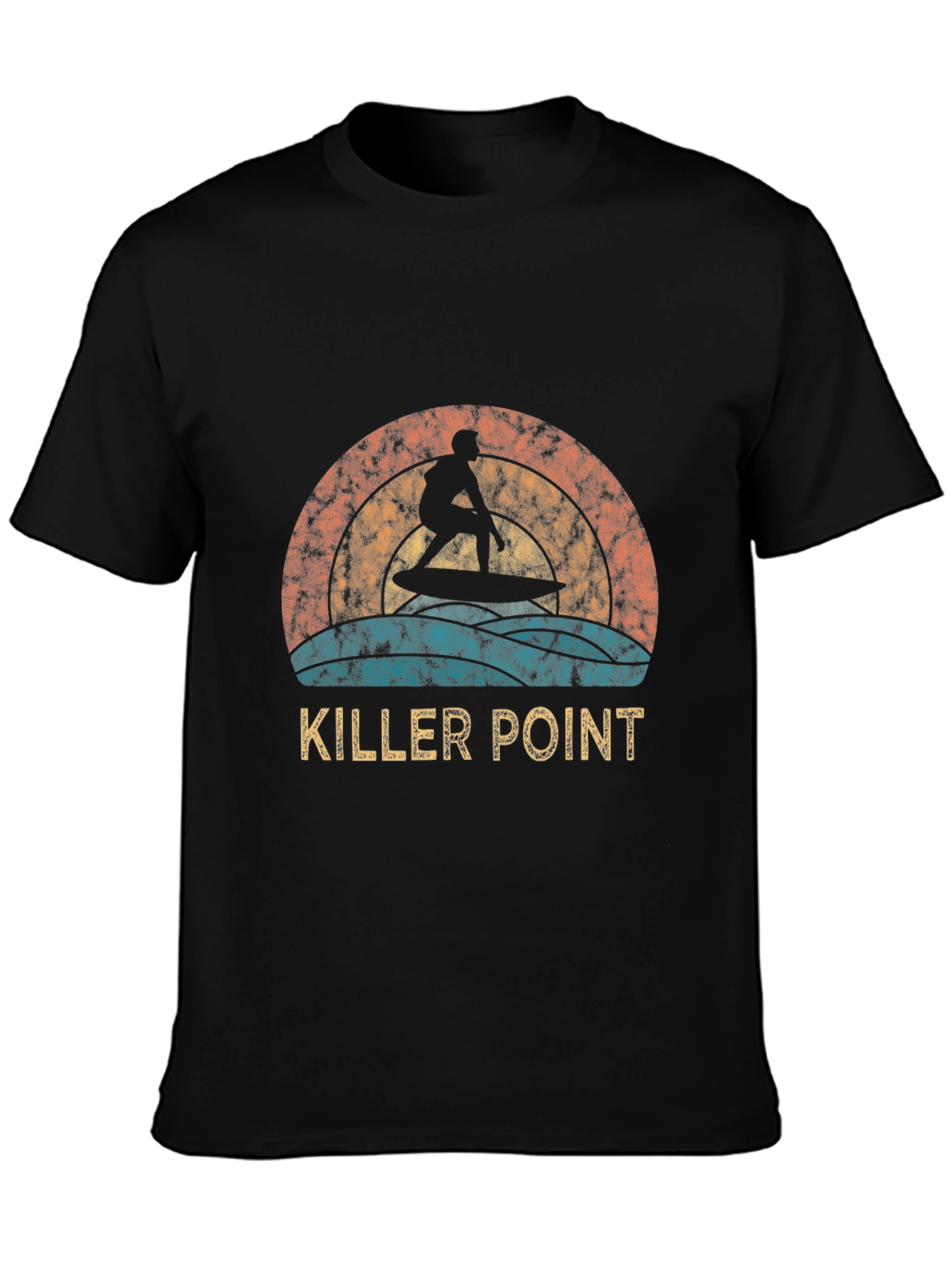 Killer Point Surfer Graphic T-Shirt