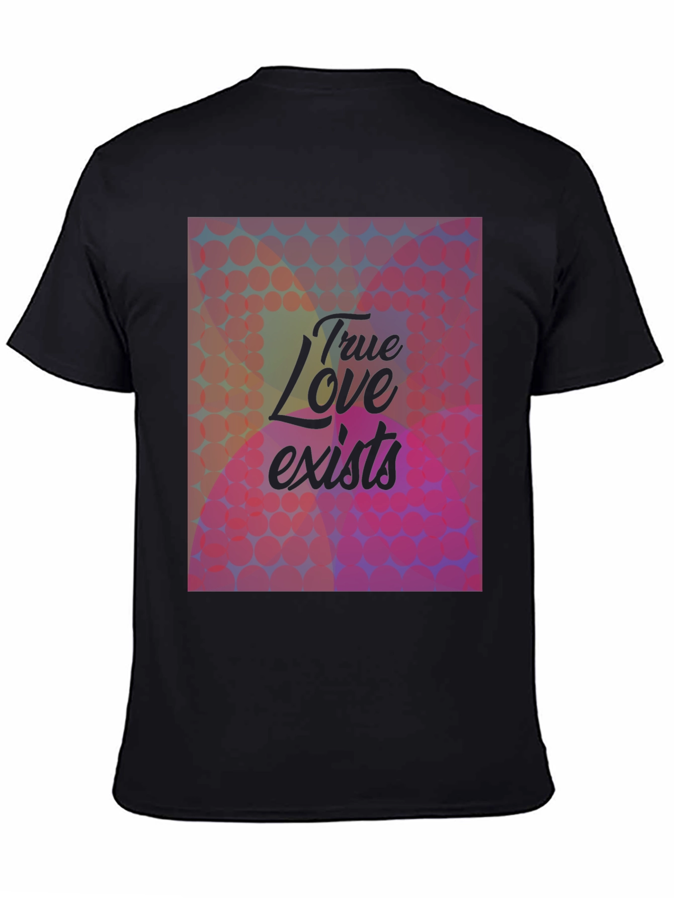 True Love Graphic Tee - Stylish Black T-Shirt