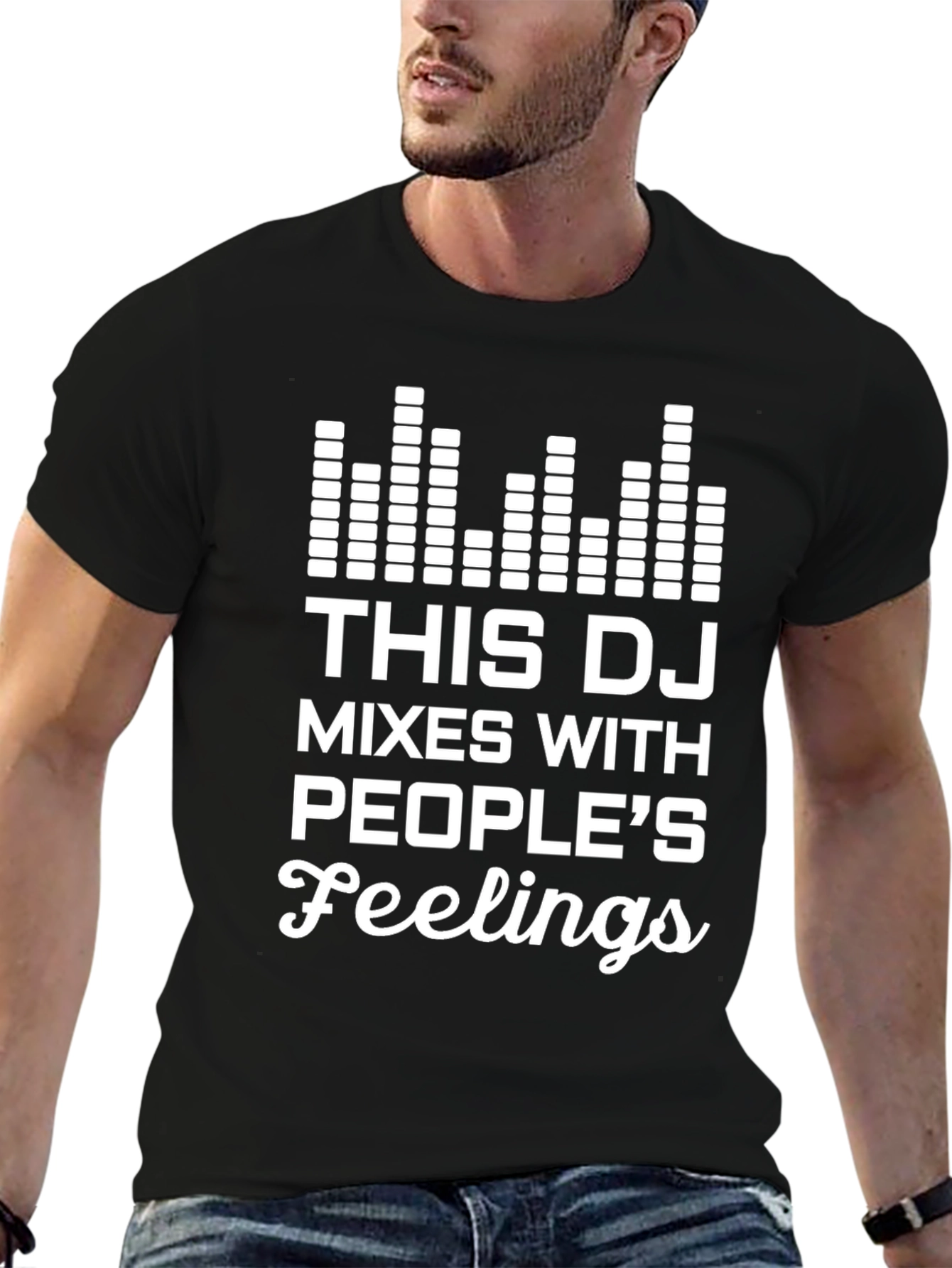 DJ Mixes With Peoples Feelings T-Shirt