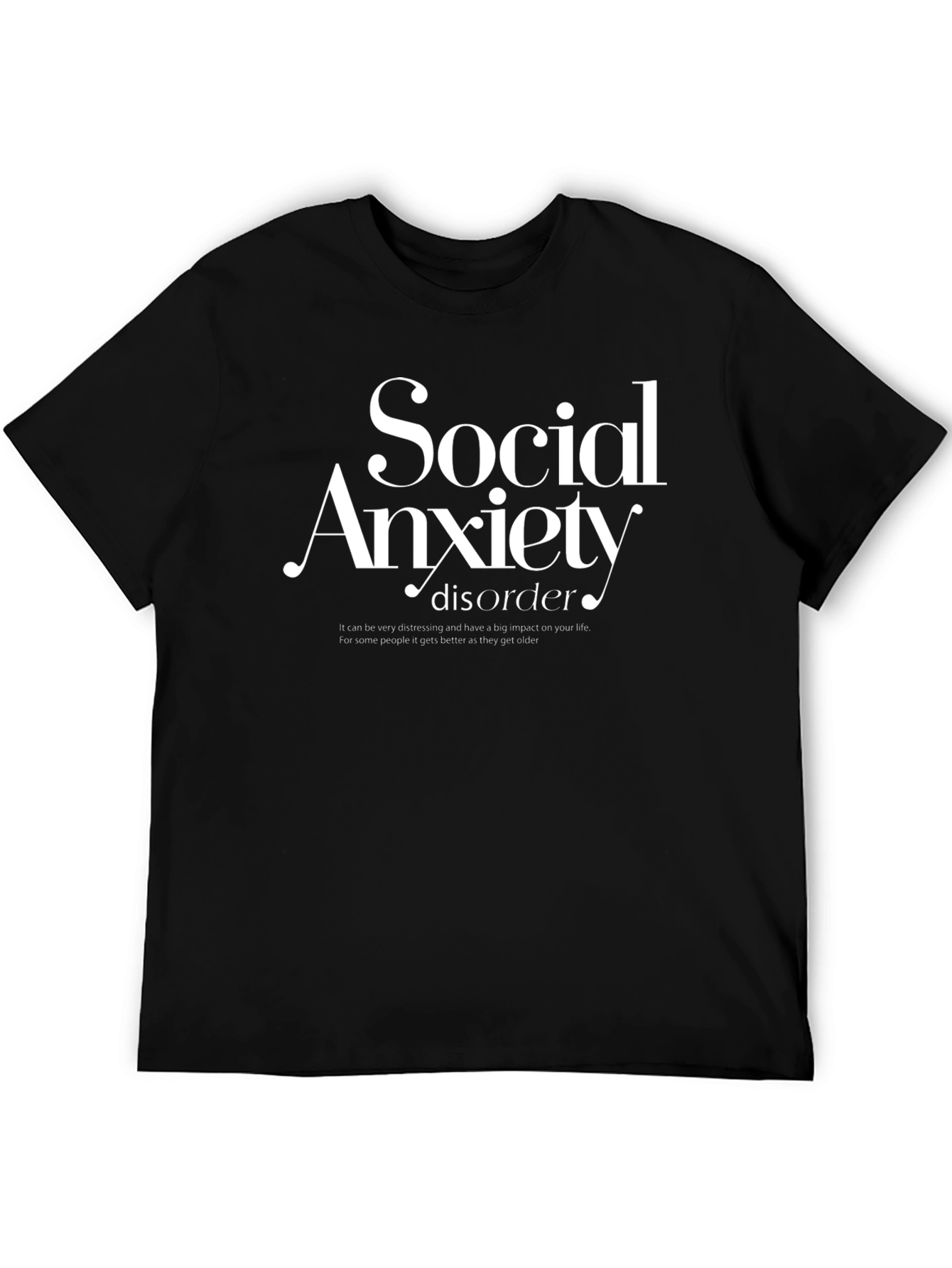 Social Anxiety Disorder Graphic T-Shirt
