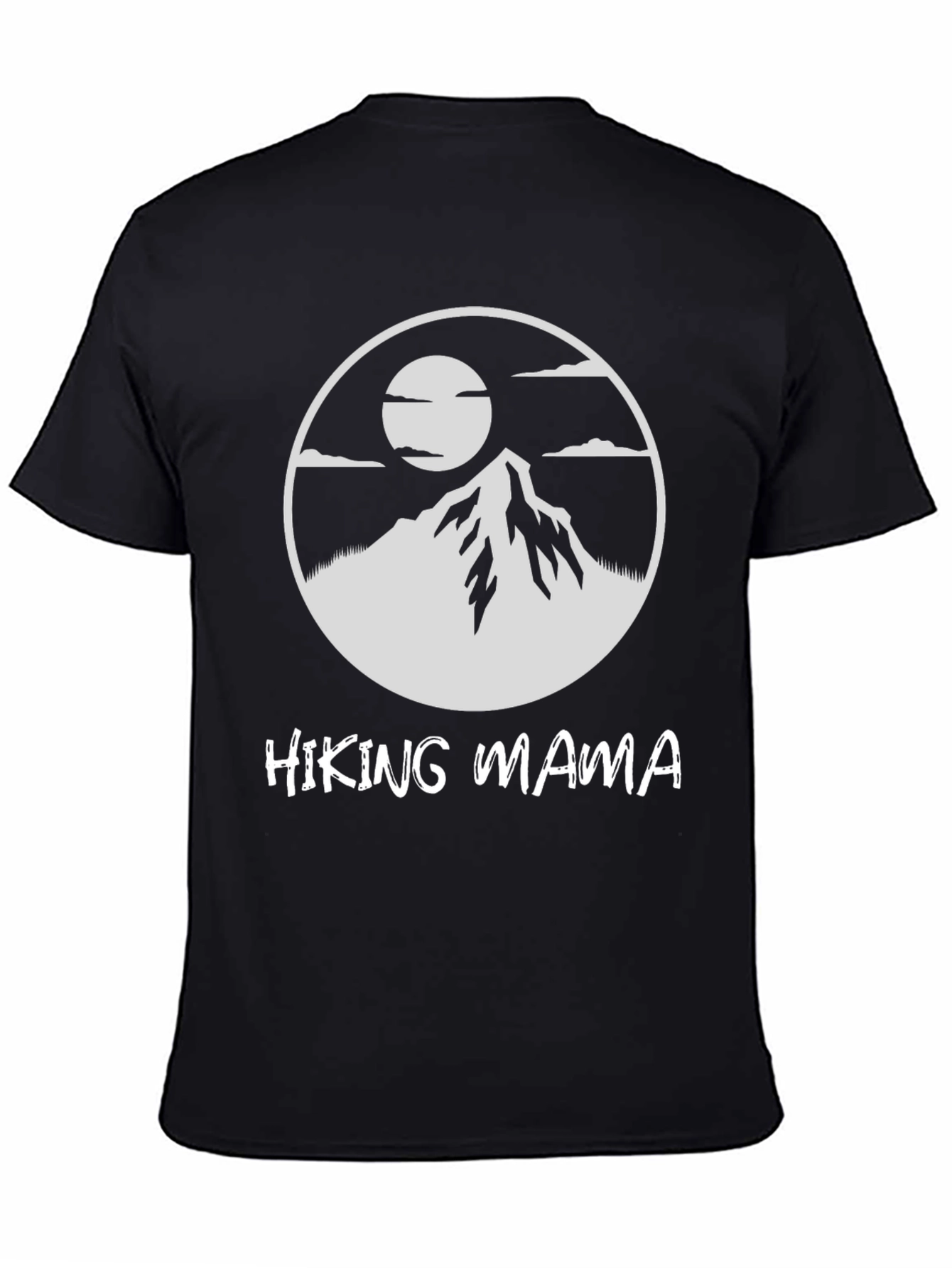 Hiking Mama Graphic Tee - Mountain Design