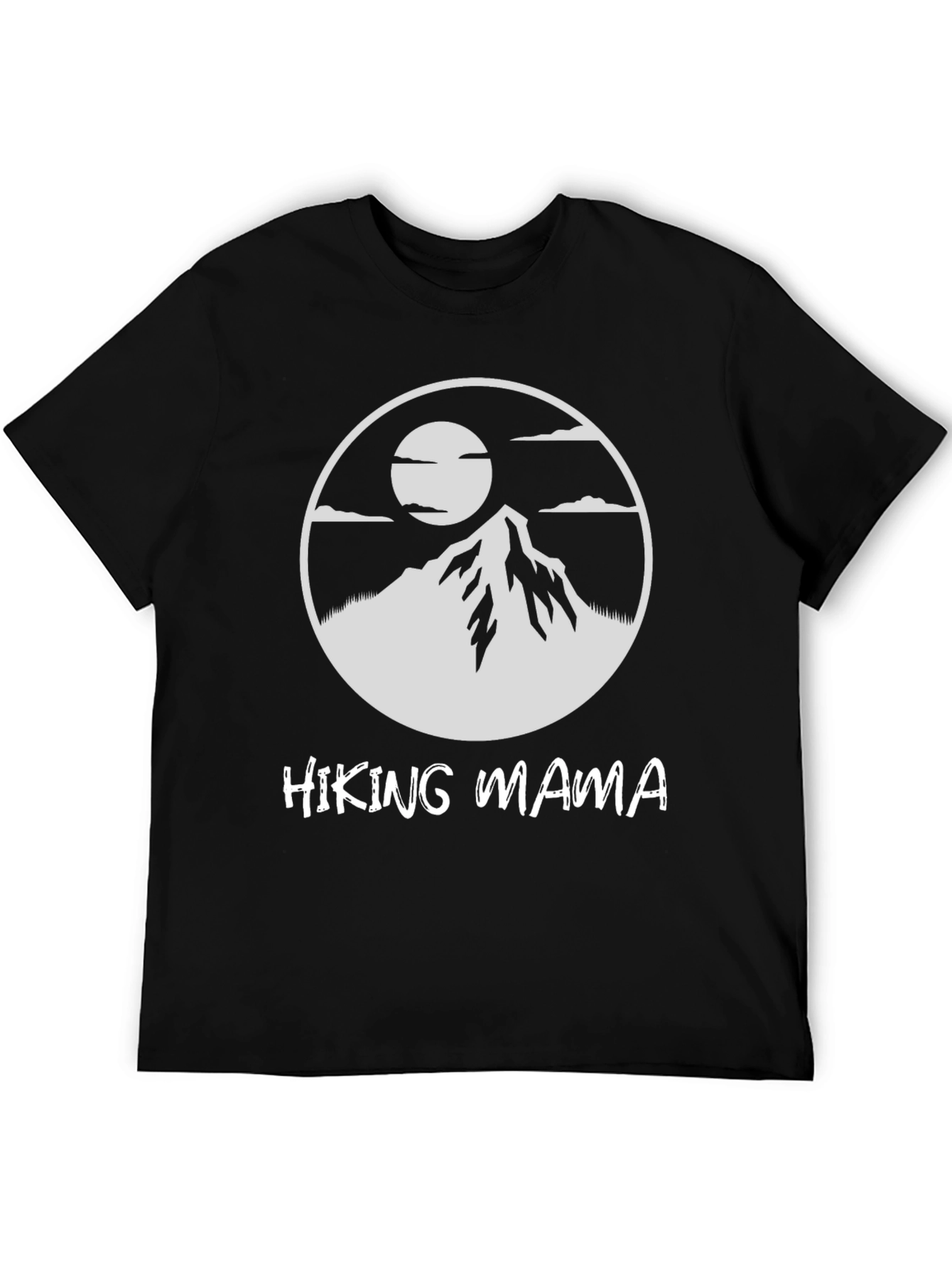 Hiking Mama Graphic Tee - Mountain Design