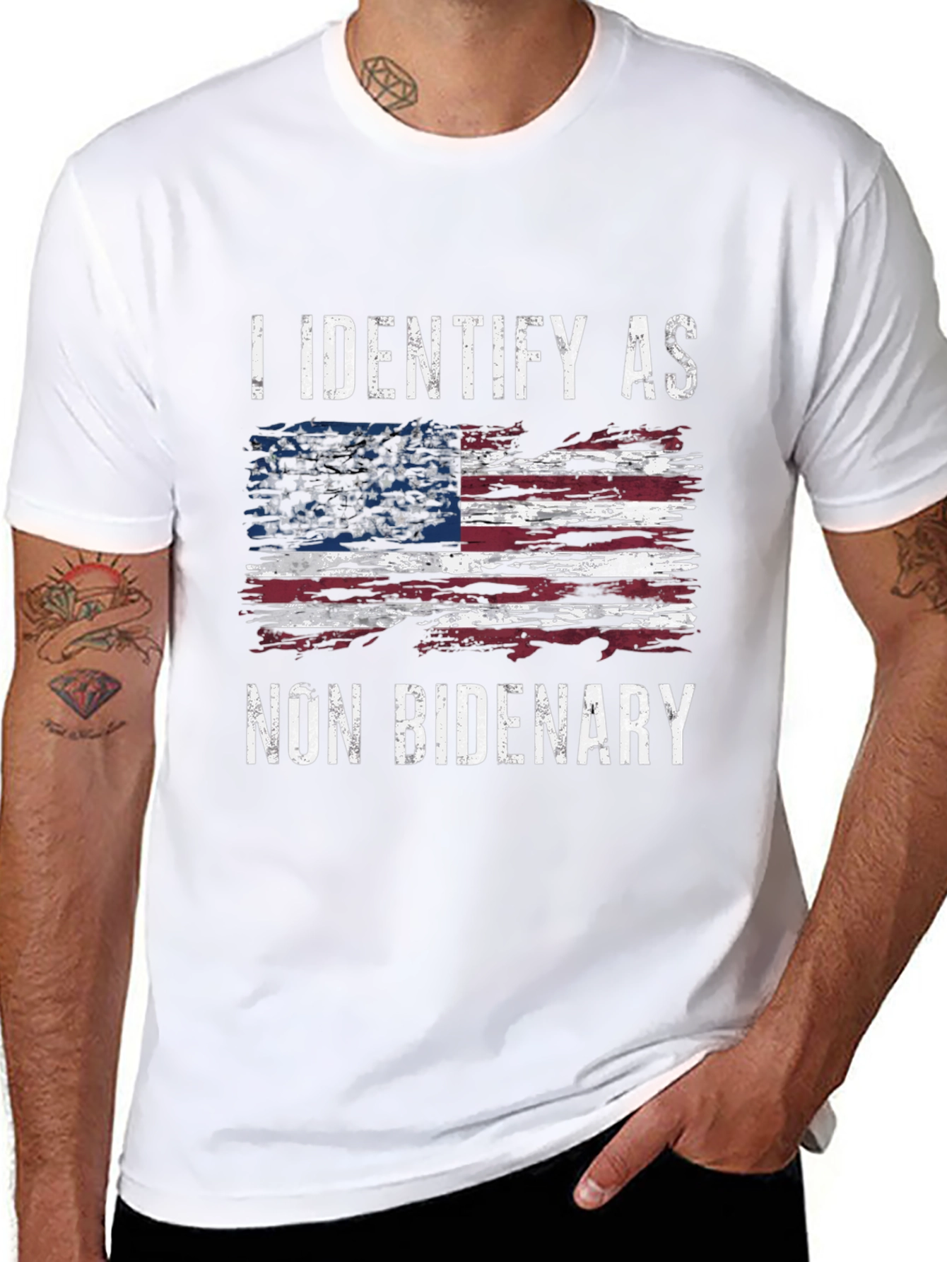 Non Bidenary T-Shirt - Political Humor